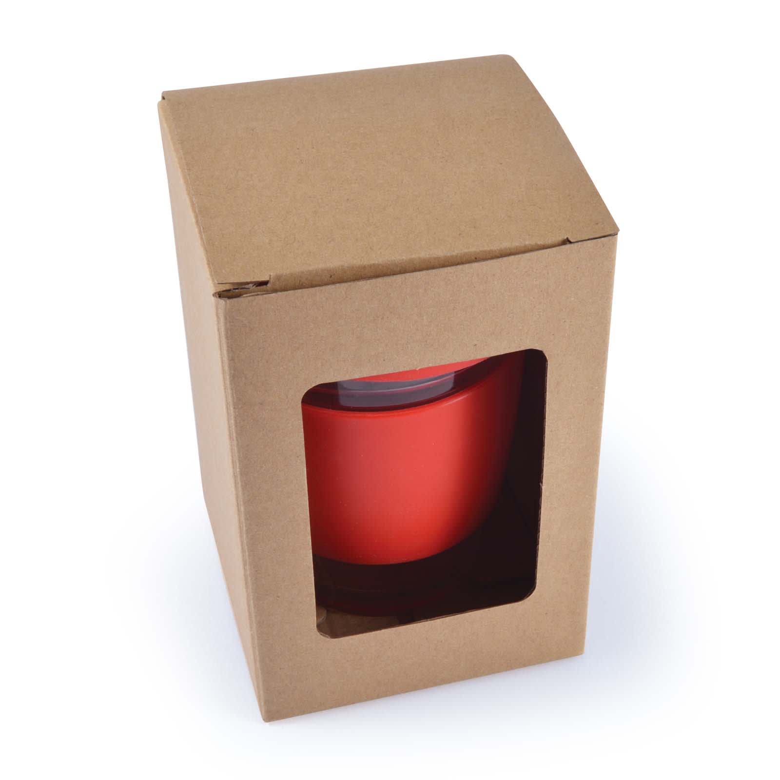 Vienna Coffee Cup with Silicone Lid – 320ml Reusable Borosilicate Glass Mug, Durable and Thermal Shock Resistant, Customizable Silicone Sleeve and Lid, Gift-Ready Kraft Box
