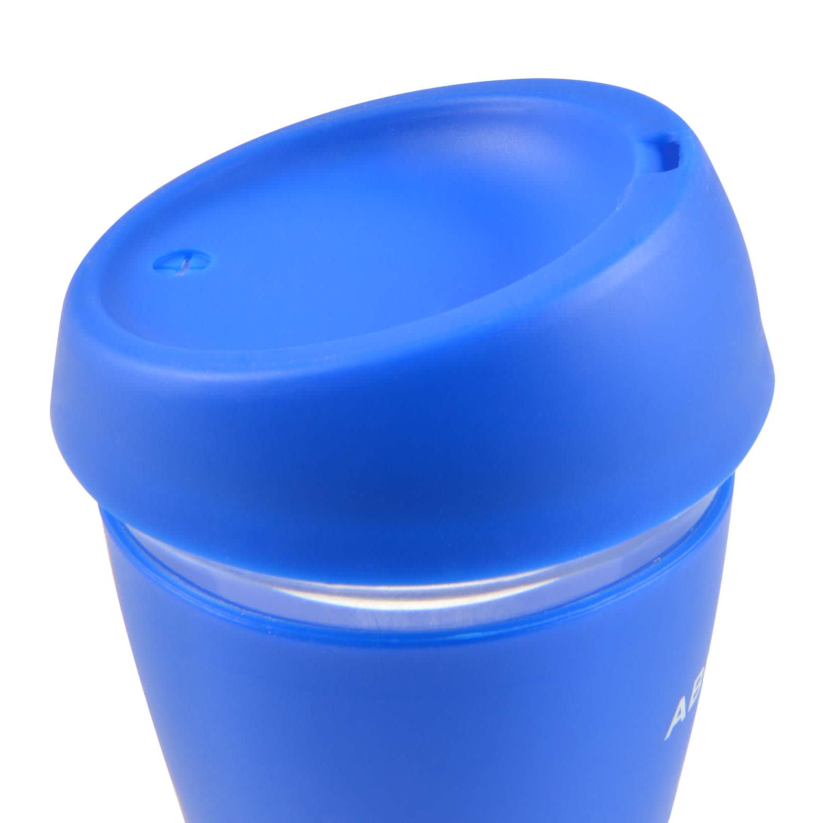Vienna Coffee Cup with Silicone Lid – 320ml Reusable Borosilicate Glass Mug, Durable and Thermal Shock Resistant, Customizable Silicone Sleeve and Lid, Gift-Ready Kraft Box