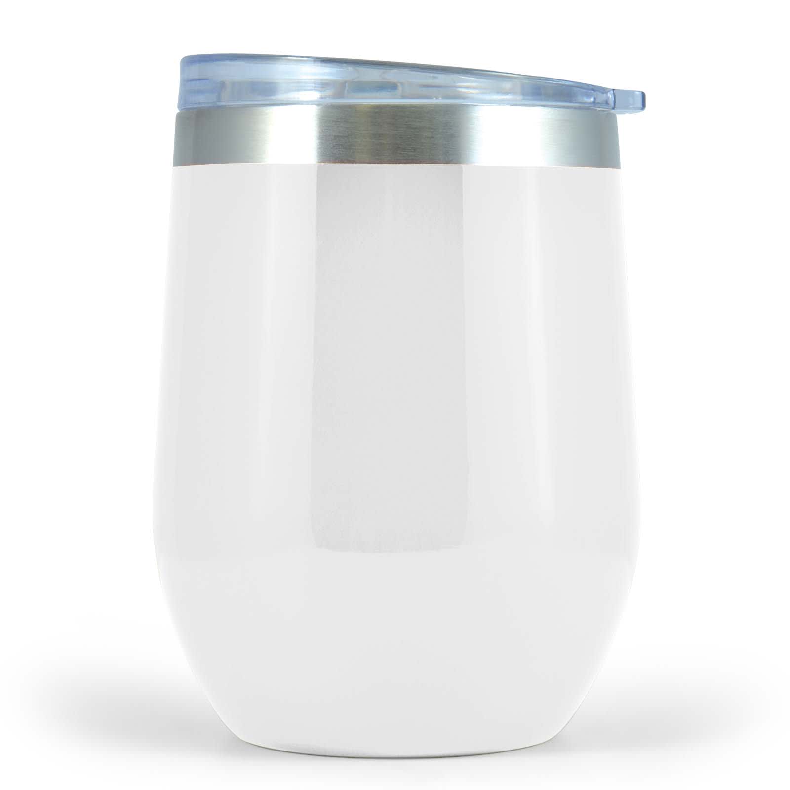 Cascade Coffee Cup – 320ml Double-Wall Vacuum Insulated Mug with Push Seal Lid, Splash-Proof Cover, BPA-Free Stainless Steel, Keeps Beverages Hot or Cold for 3 Hours, Custom Gloss Colours