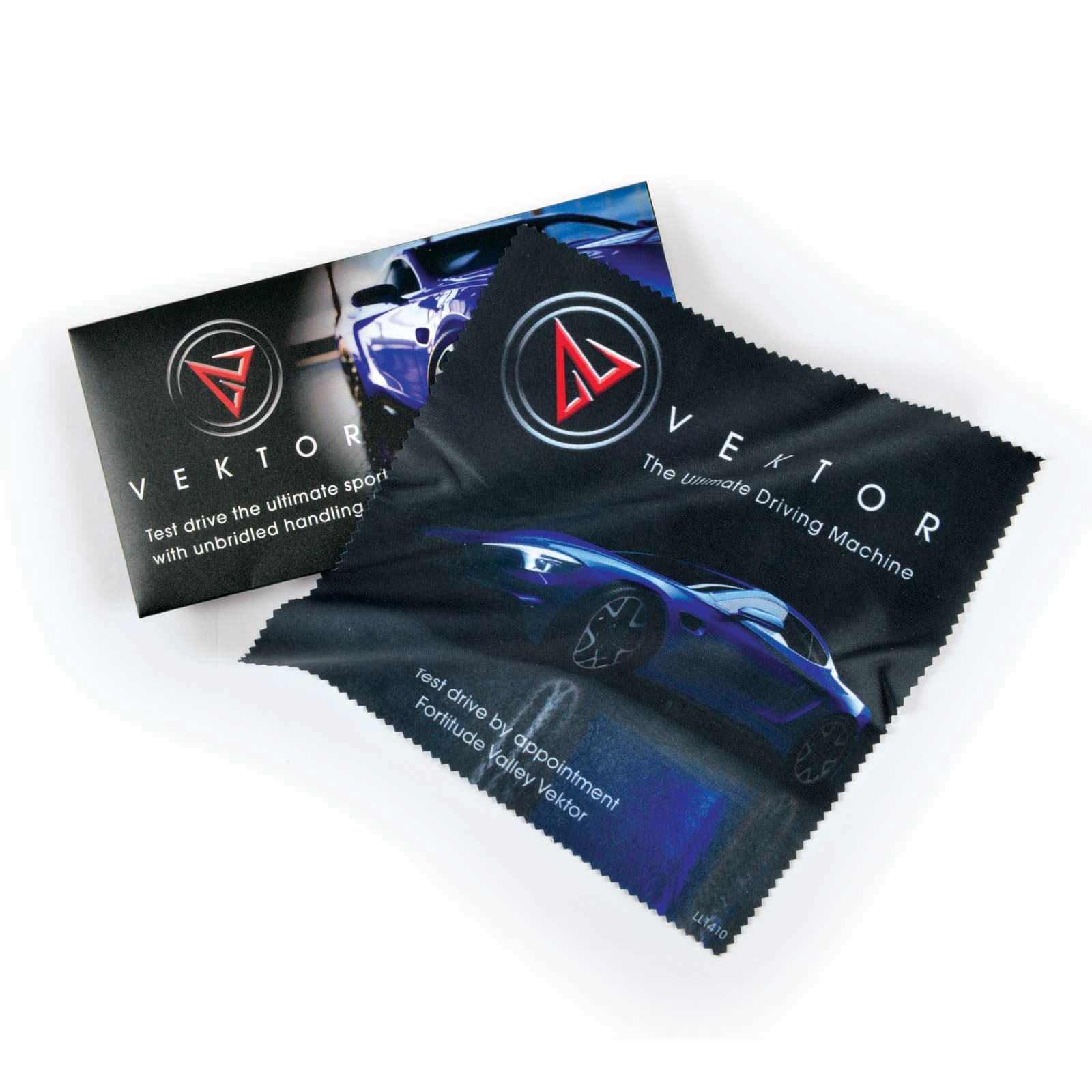 Zig Zag Economy Microfibre Lens Cloth - LL1410 Image 