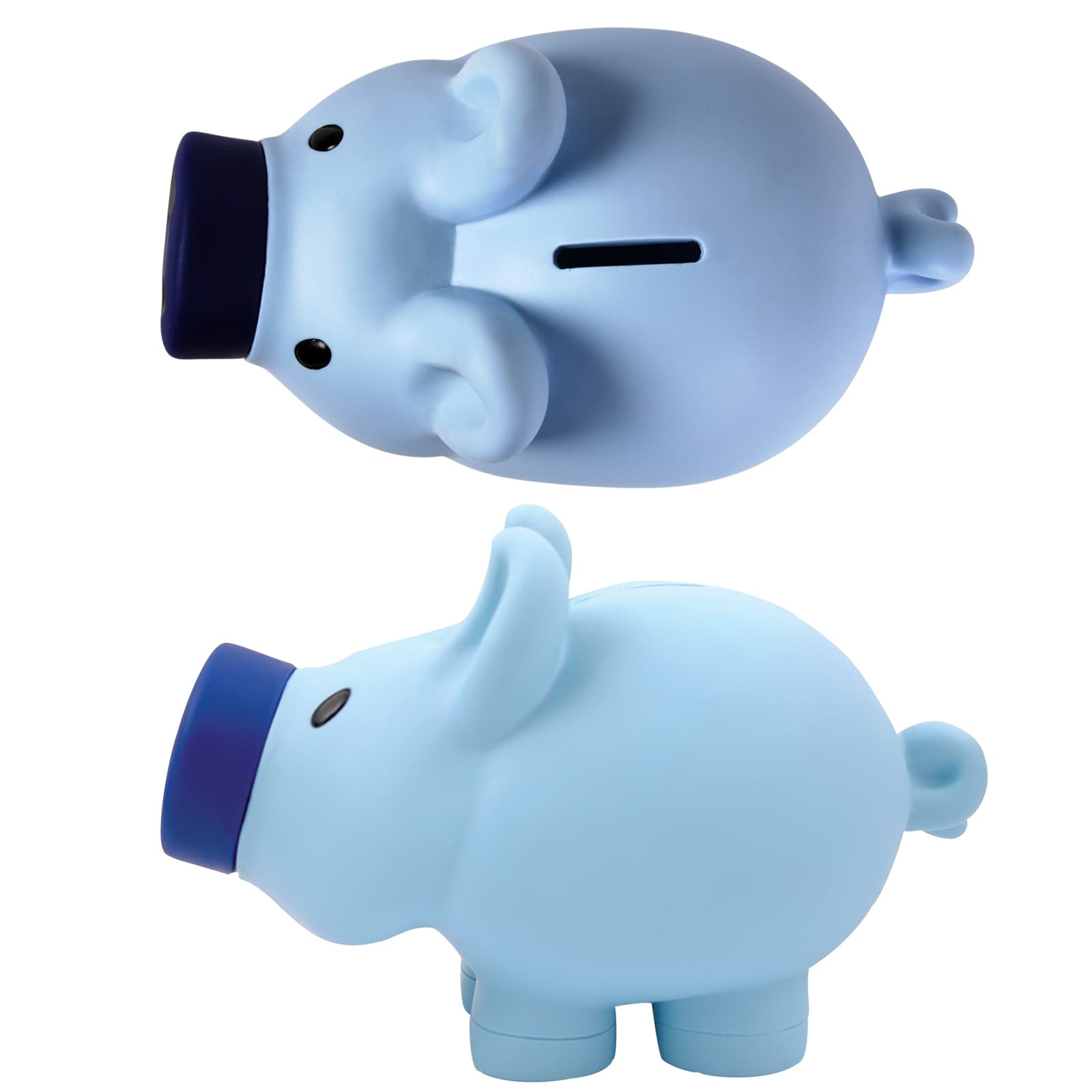 Priscilla / Patrick Pig Coin Bank - LL240 Image Blue