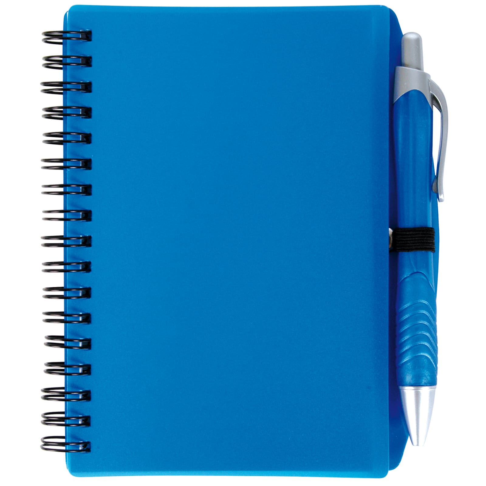 Scribe Spiral Notebook with Pen - LL2655 Image Blue