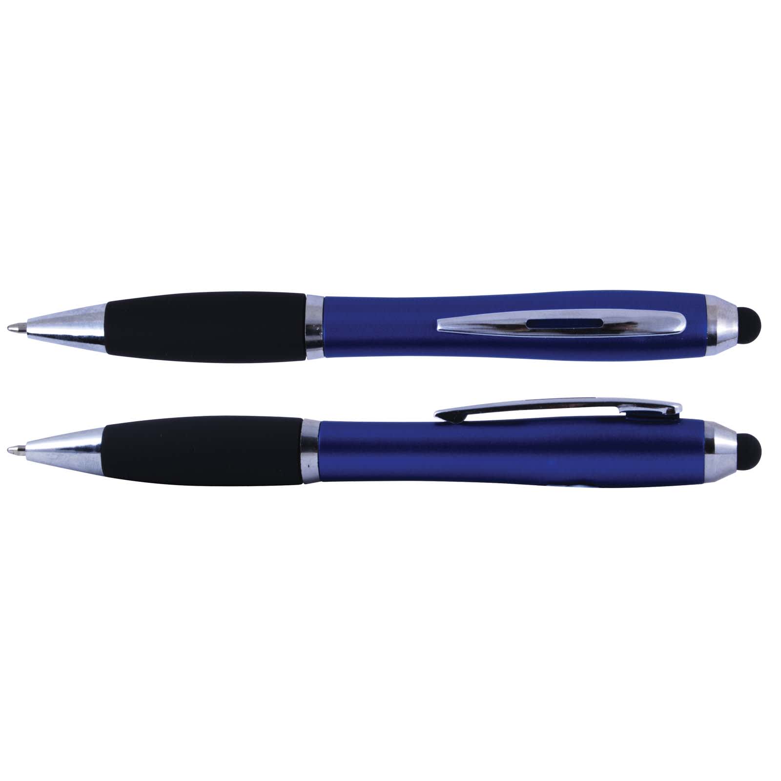 Santa Fe Pen / Stylus - LL3260 Image Blue/Silver/Black