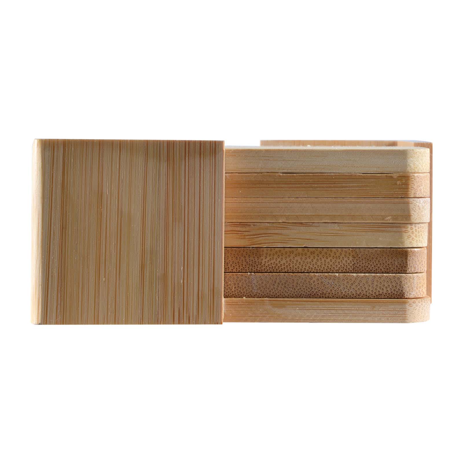 Tropic Bamboo Coasters Set of 6 - LL3516 Image