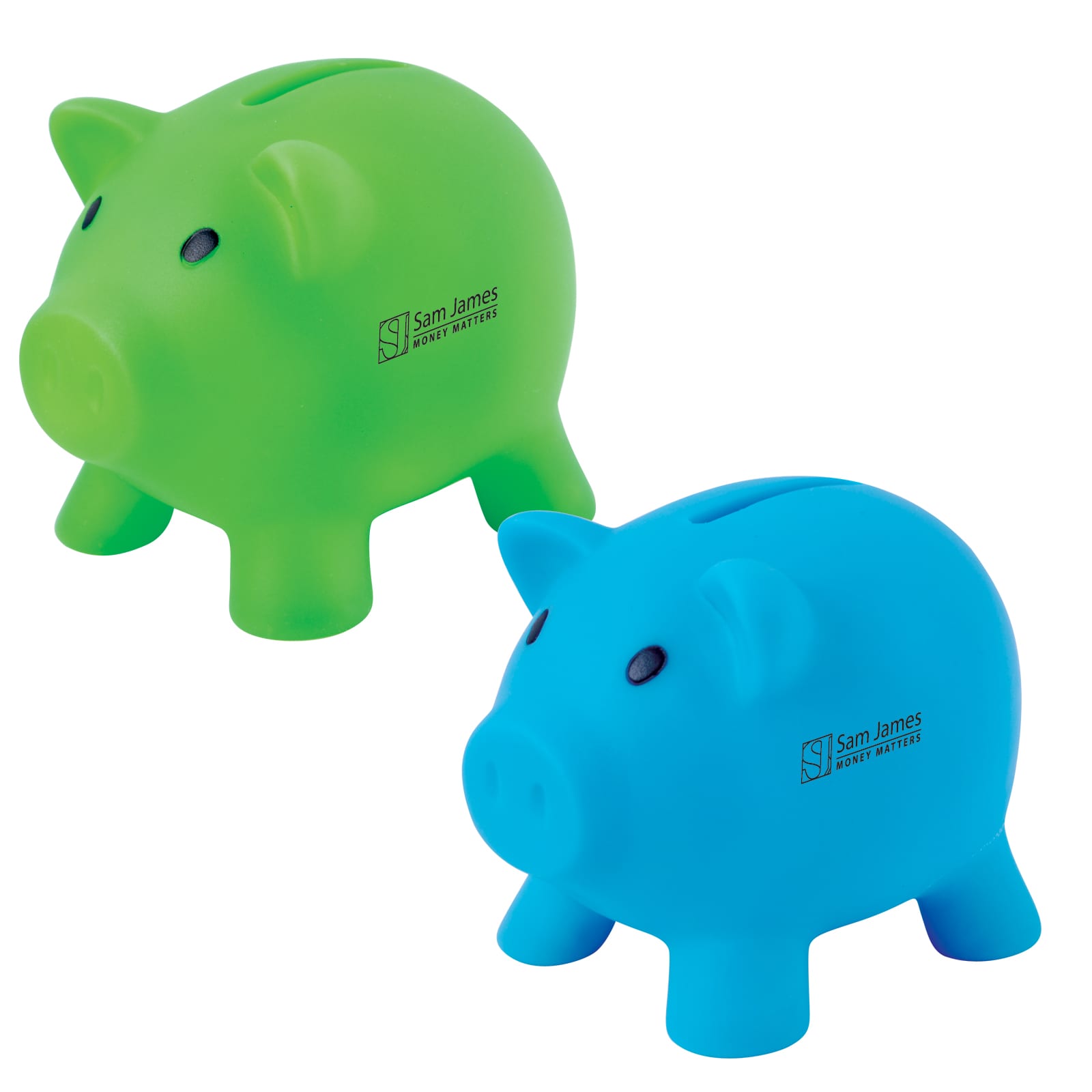 Pee Wee Pig PVC Coin Bank