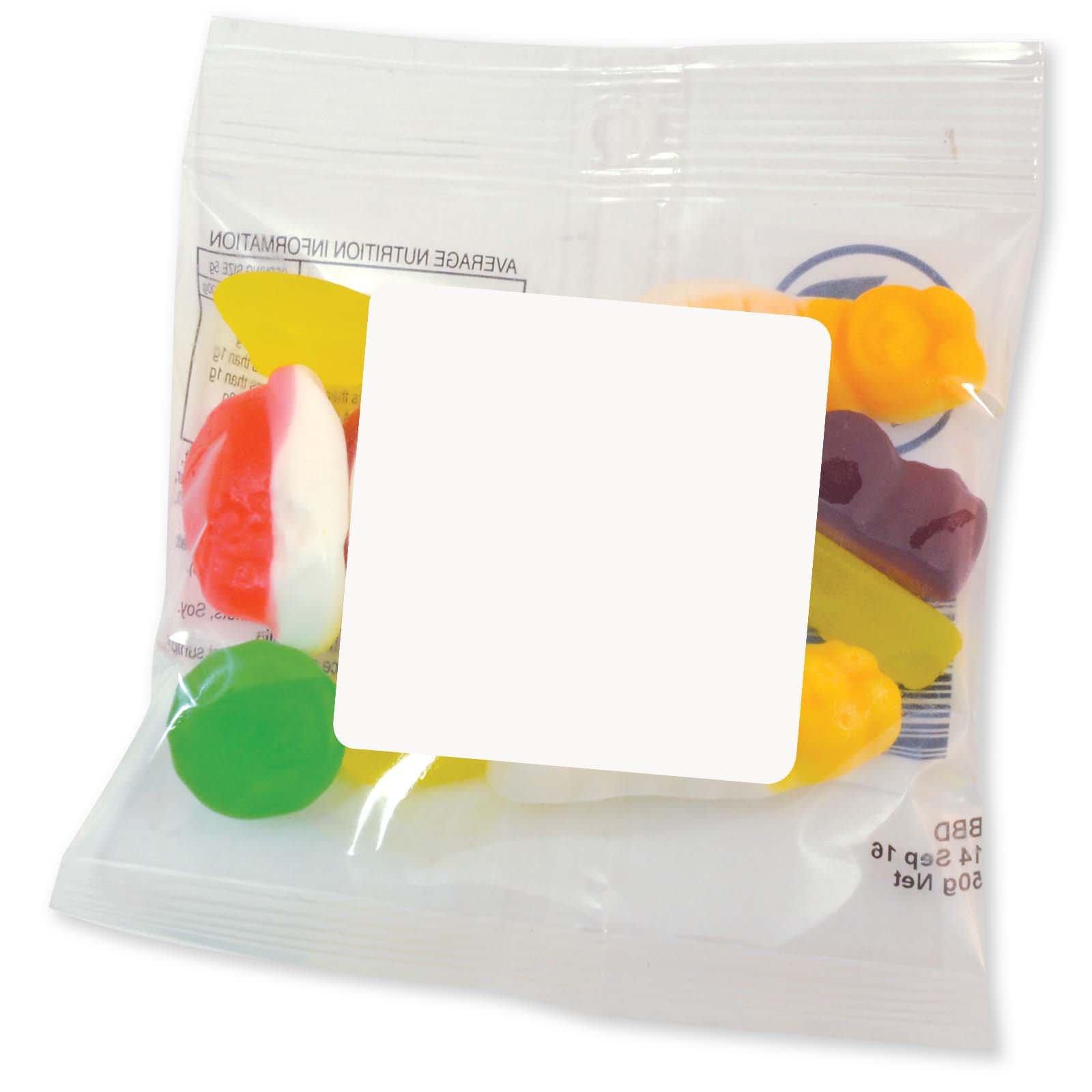 Assorted Jelly Party Mix in 50 Gram Cello Bag - LL420 Image