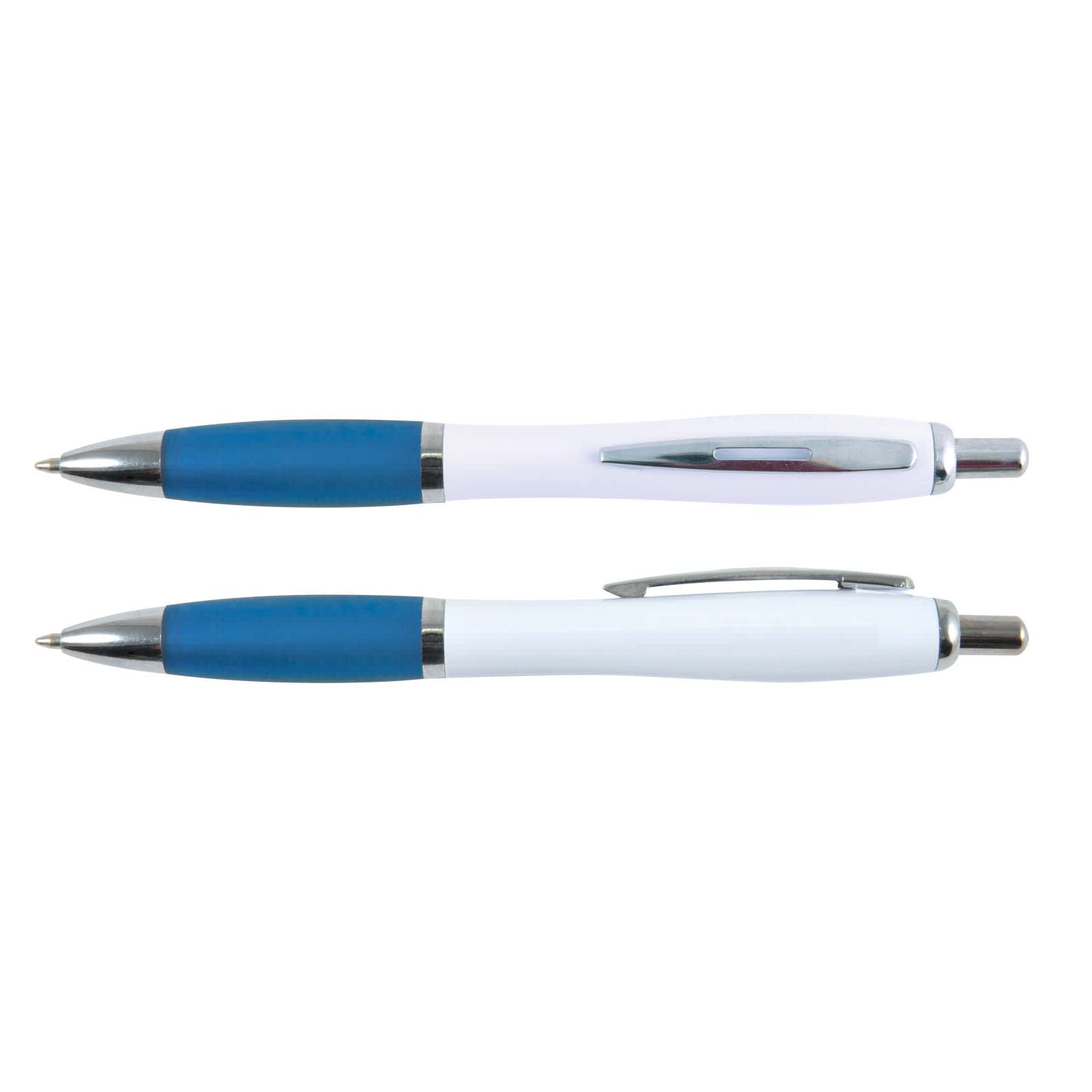 Viva Pen - White Barrel - LL434 Image White/Light Blue