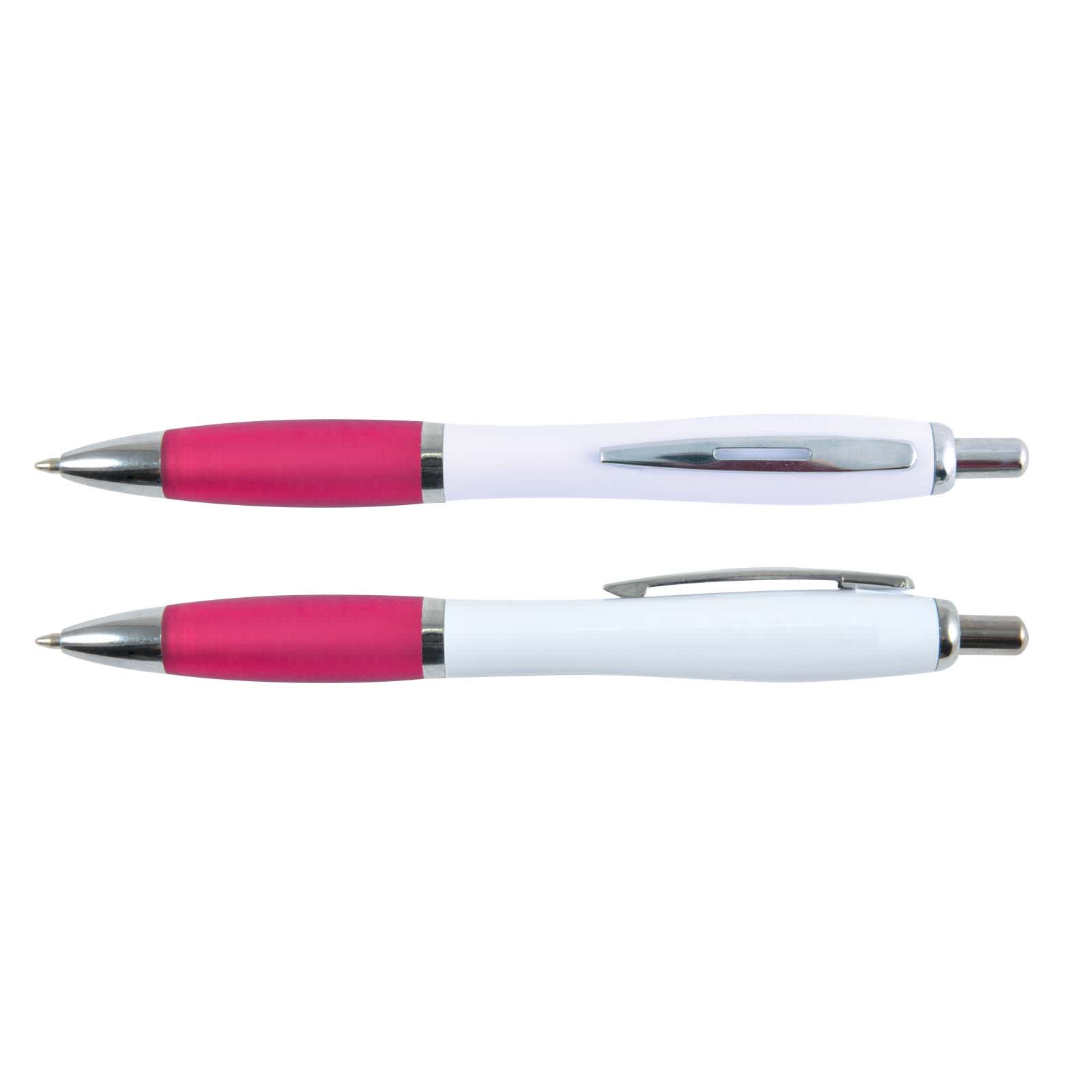 Viva Pen - White Barrel - LL434 Image White/Pink