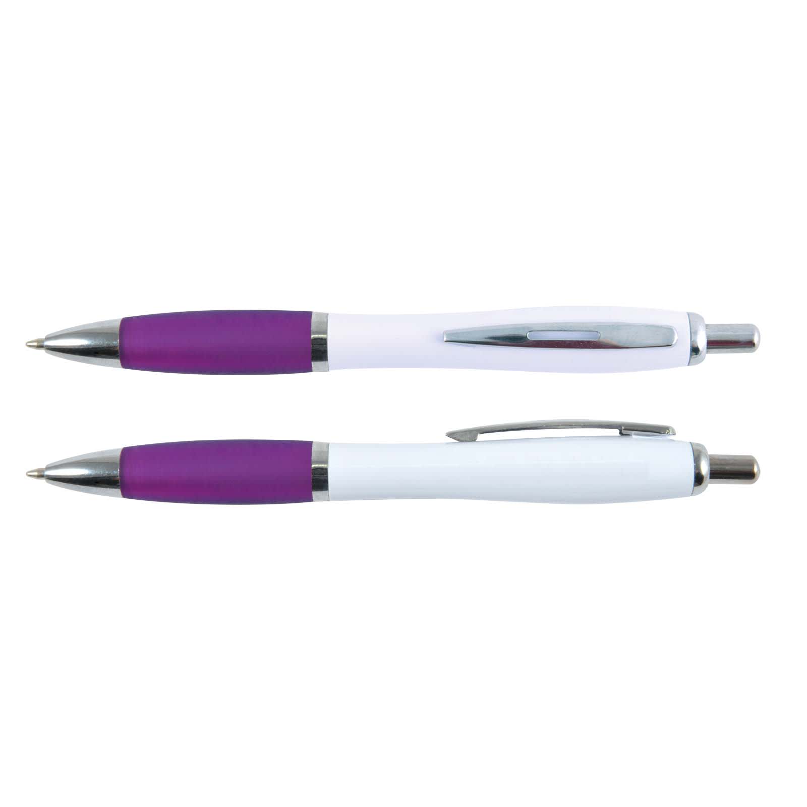 Viva Pen - White Barrel - LL434 Image White/Purple