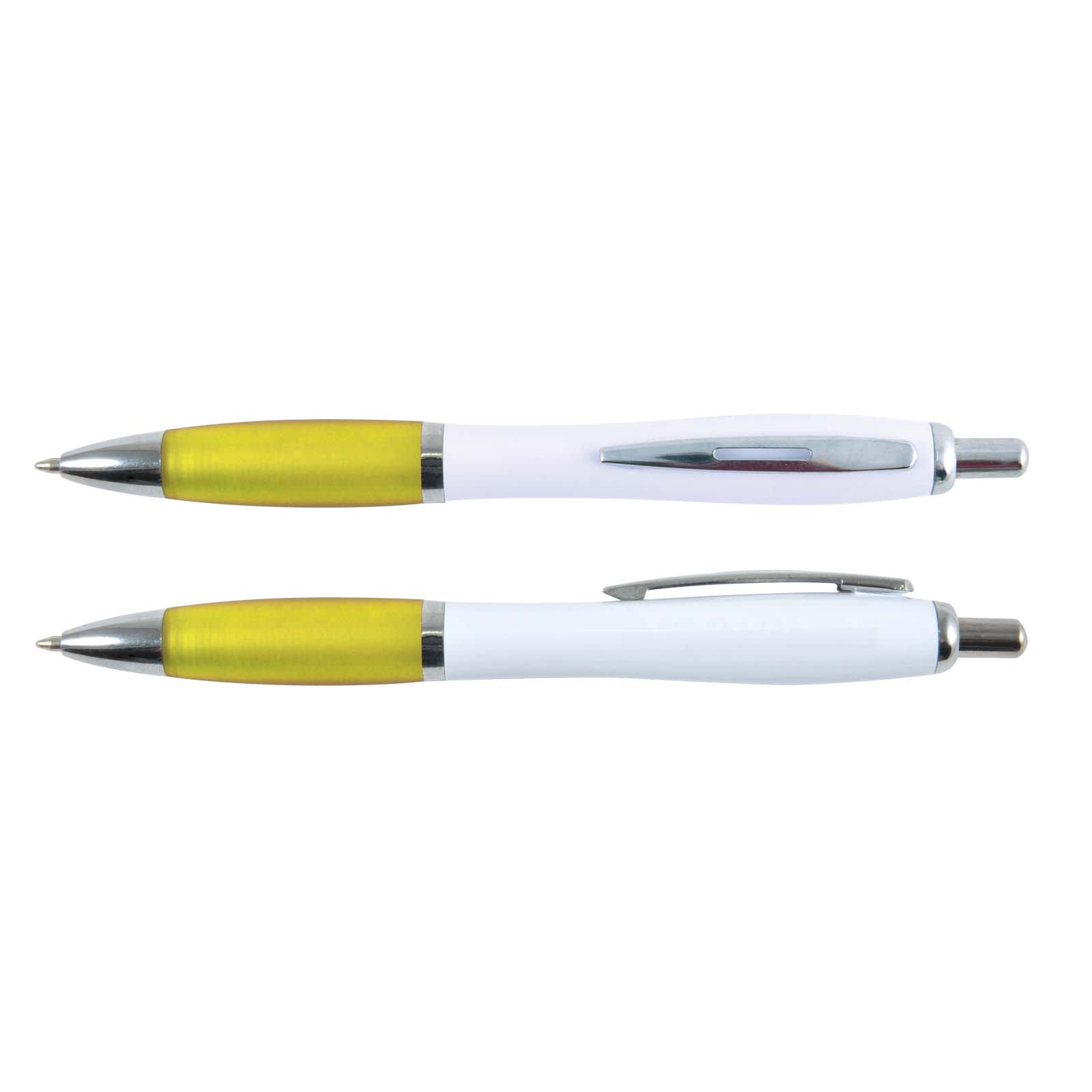 Viva Pen - White Barrel - LL434 Image White/Yellow