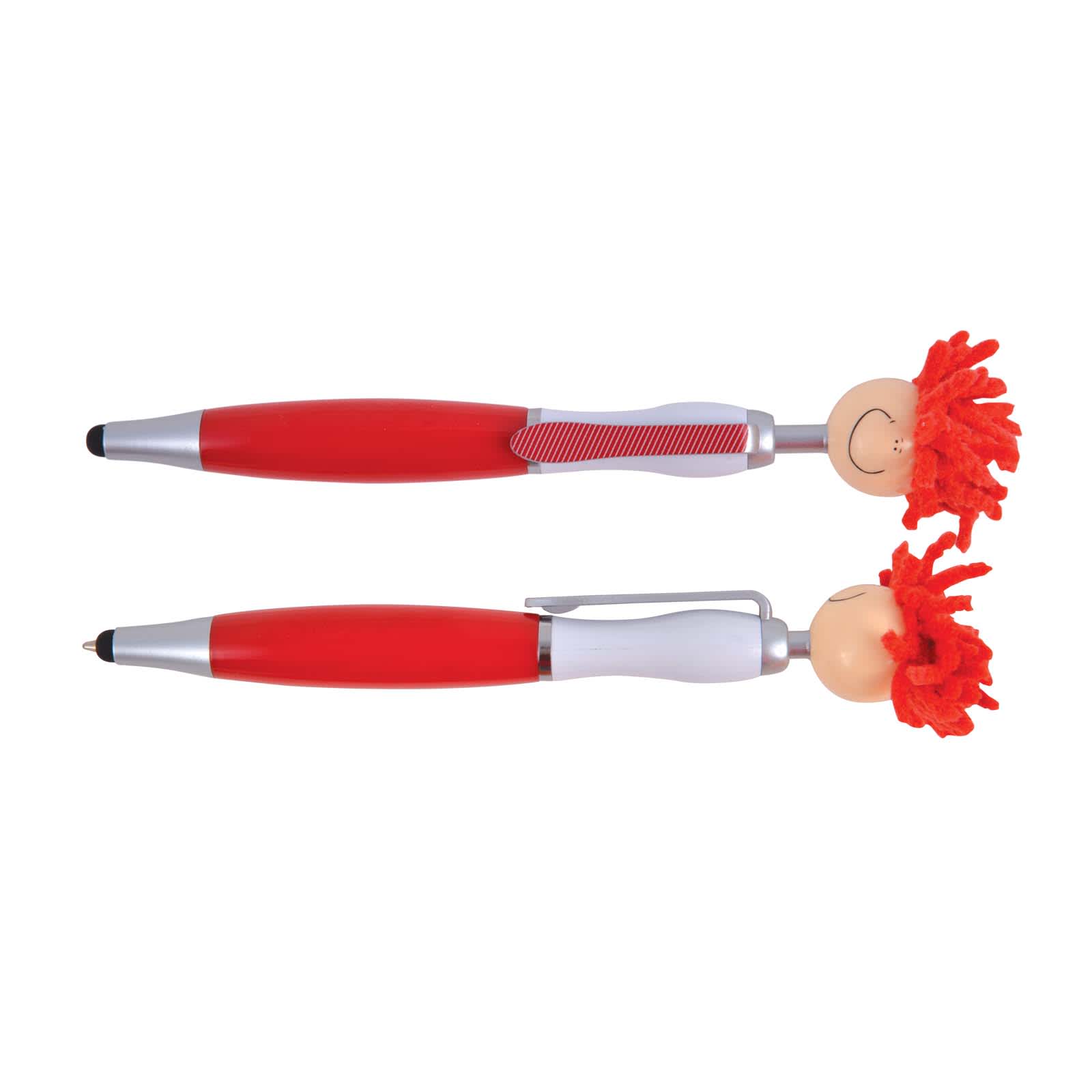 Mop Top Pen / Stylus - LL4600 Image Red