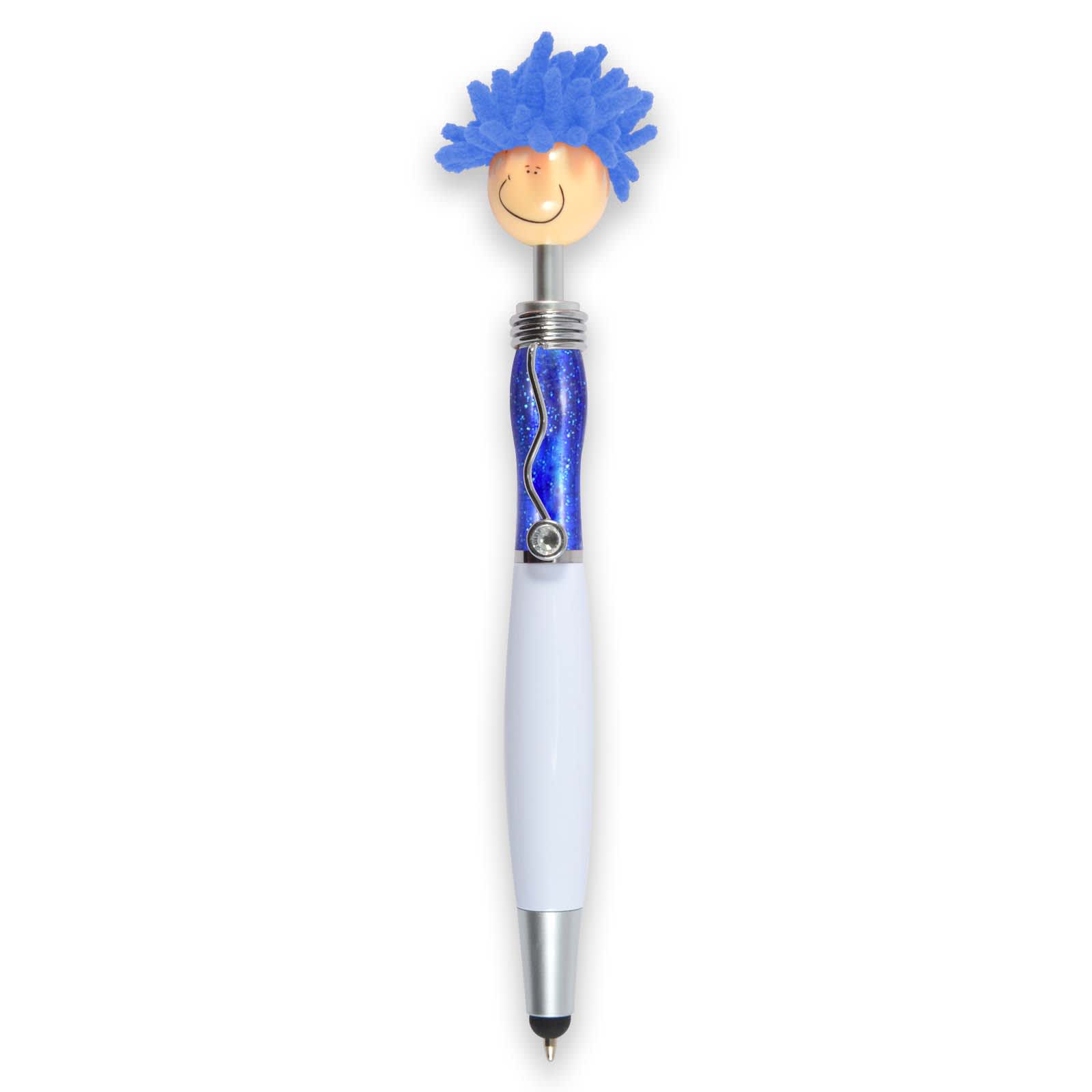Mop Top Jazz Pen / Stylus - LL4602 Image Blue
