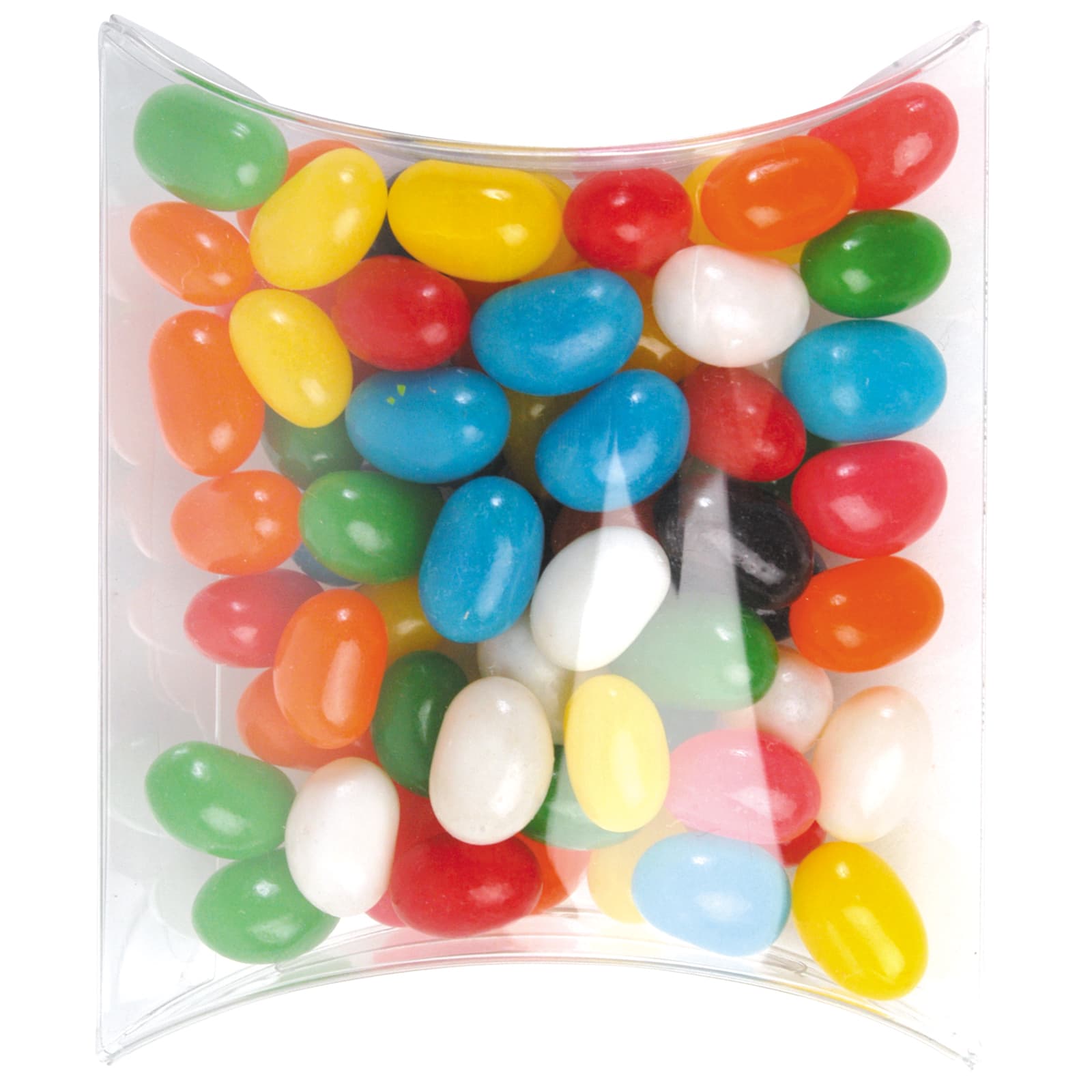 Assorted Colour Mini Jelly Beans in Pillow Pack - LL4846 Image Clear/Assorted