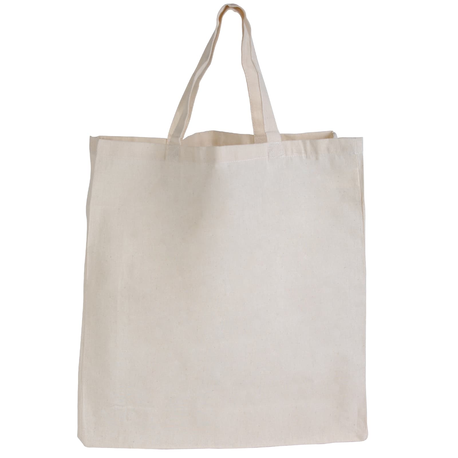 Supa Shopper Short Handle Calico Bag - LL503 Image Natural