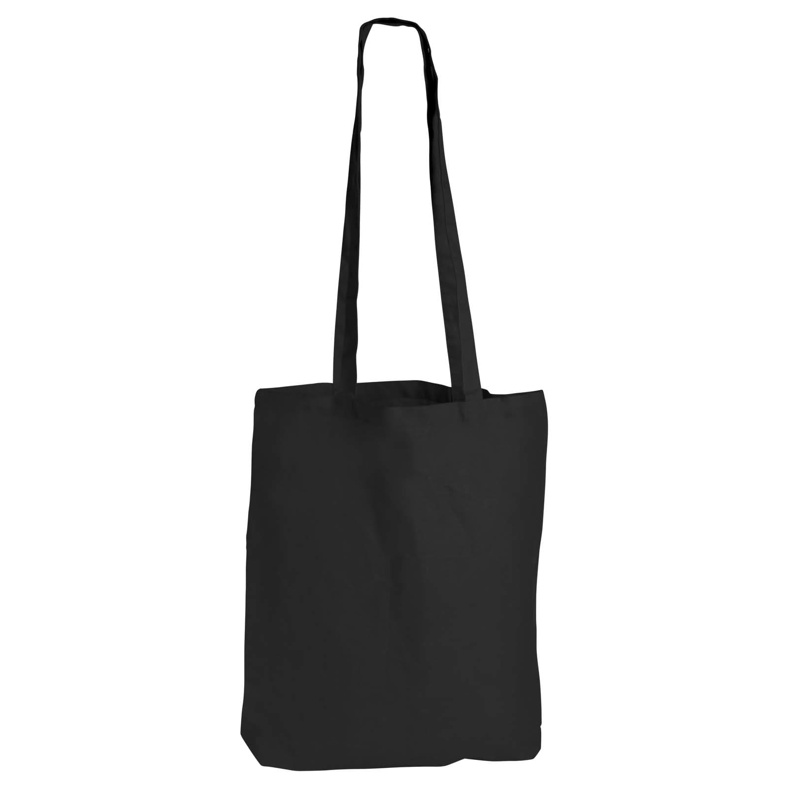 Coloured Cotton Long Handle Tote Bag – Eco-Friendly 140GSM Cotton with Custom Print Options for Stylish Promotions