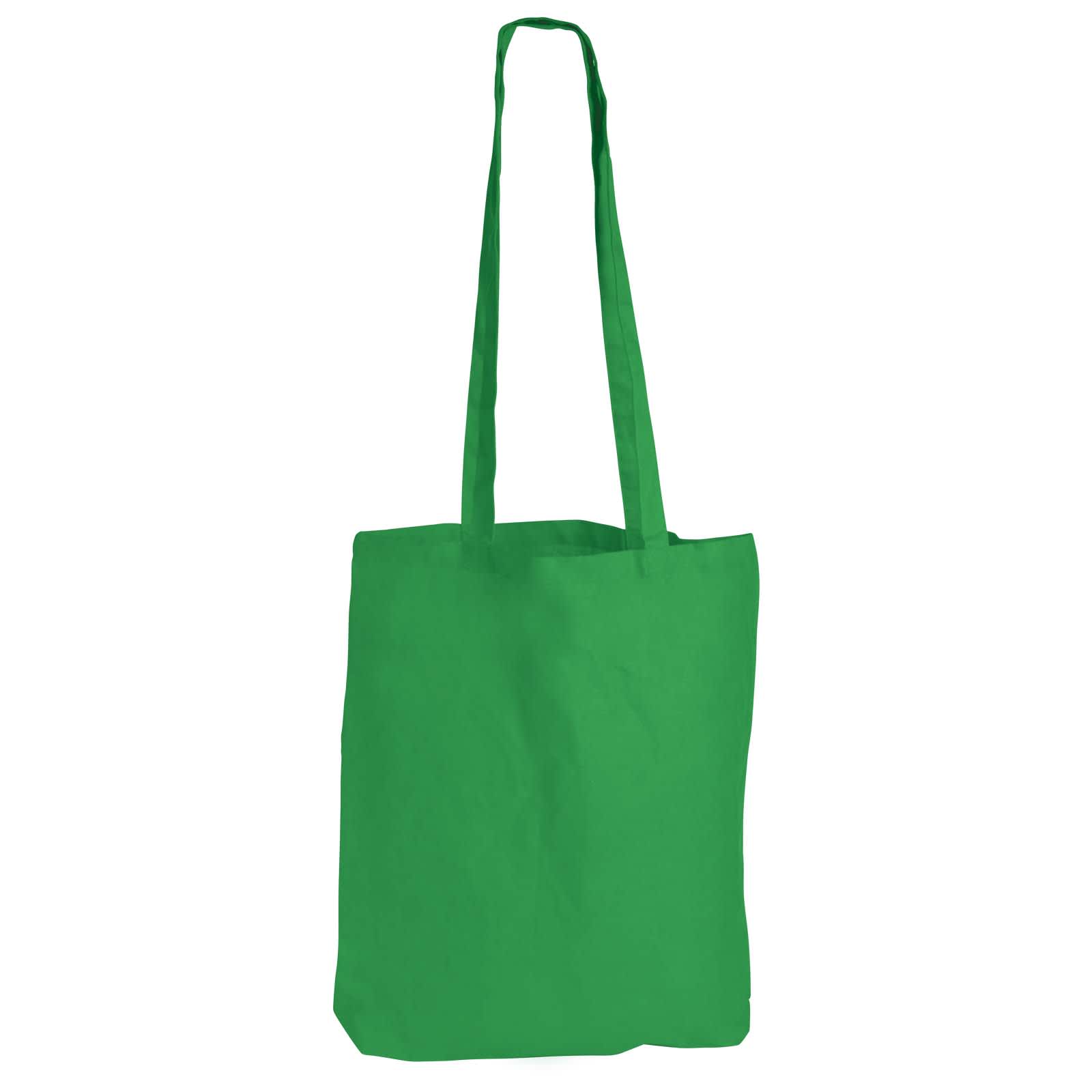 Coloured Cotton Long Handle Tote Bag – Eco-Friendly 140GSM Cotton with Custom Print Options for Stylish Promotions