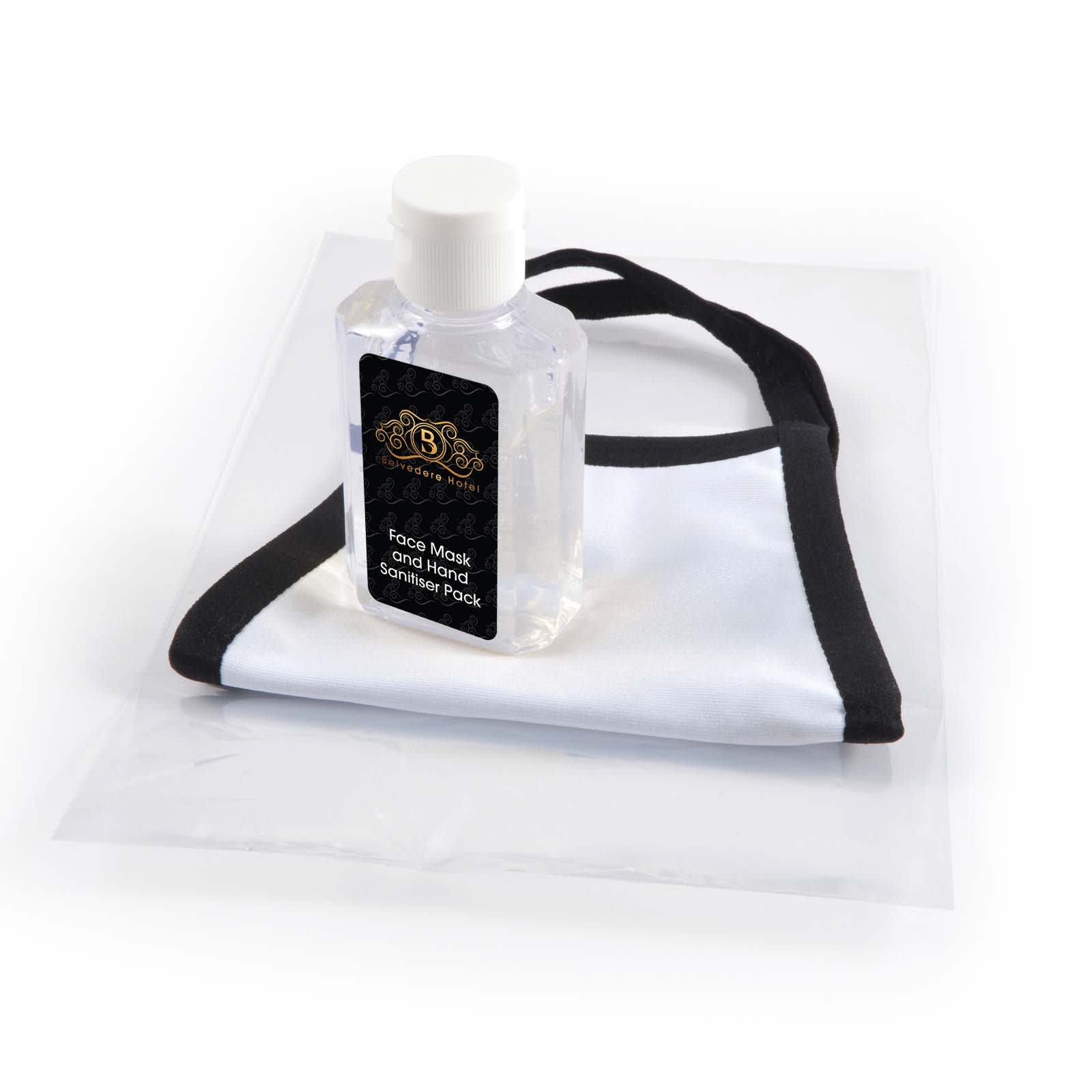 Shield Face Mask / Hand Sanitiser Pack - LL6025 Image