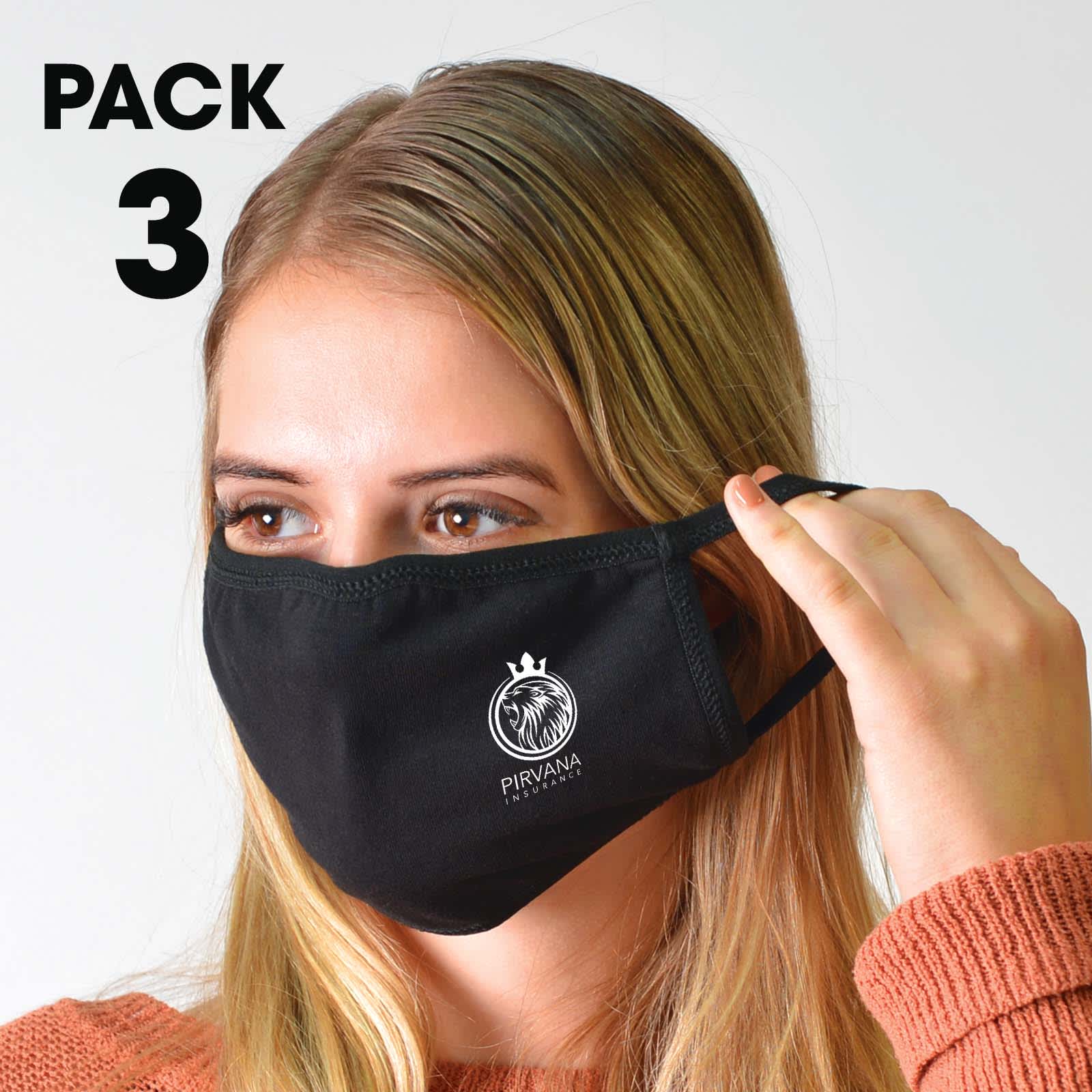 3 Pack –  Armour Face Masks