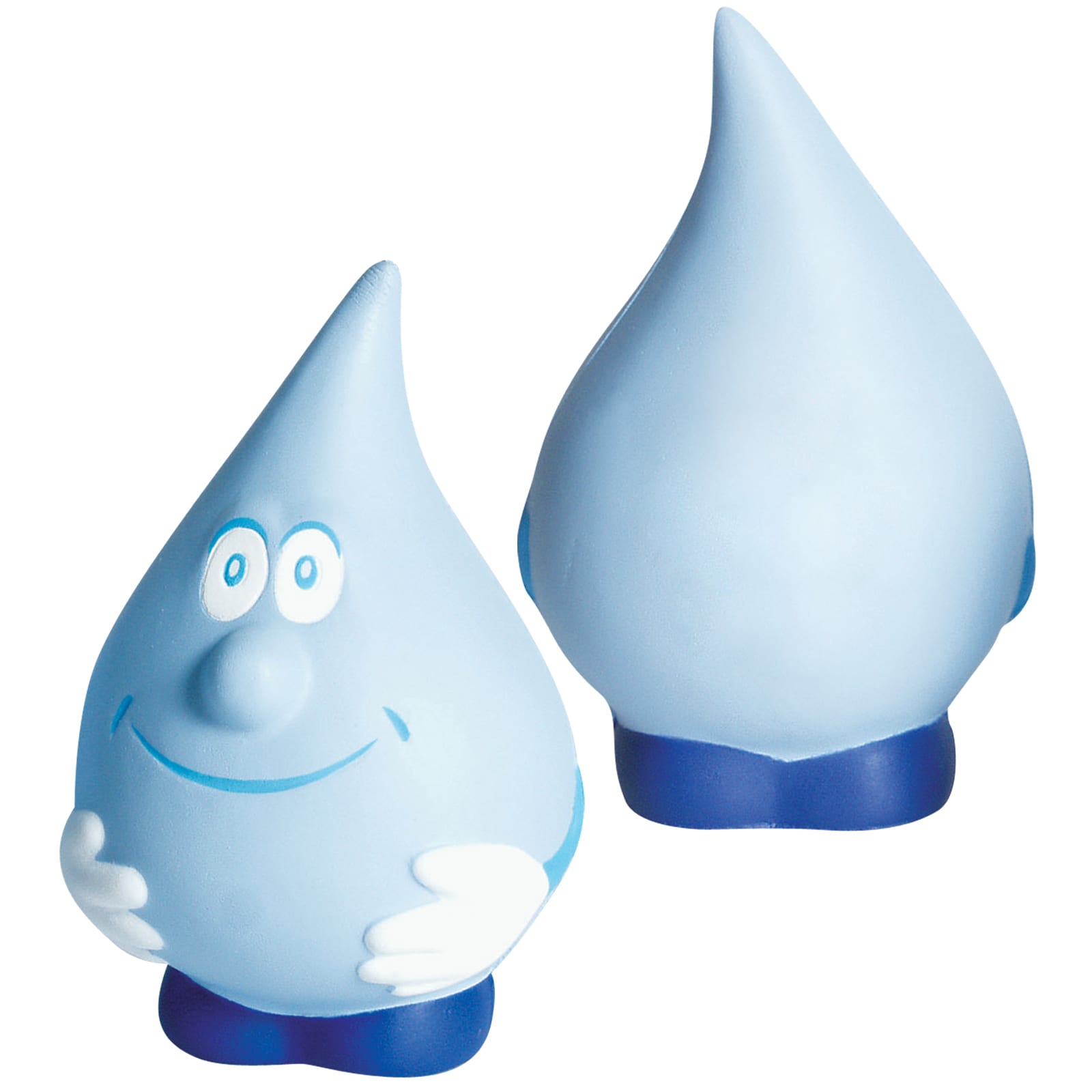 Water Drop Stress Reliever - LL617 Image Blue/White