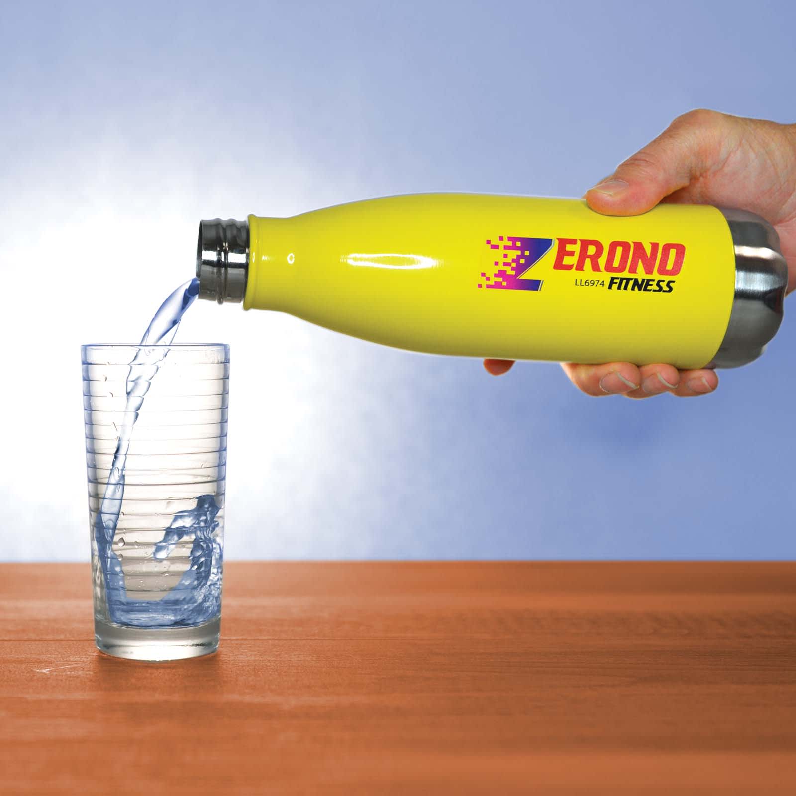 Soda Stainless Steel Drink Bottle - LL6974 Image 