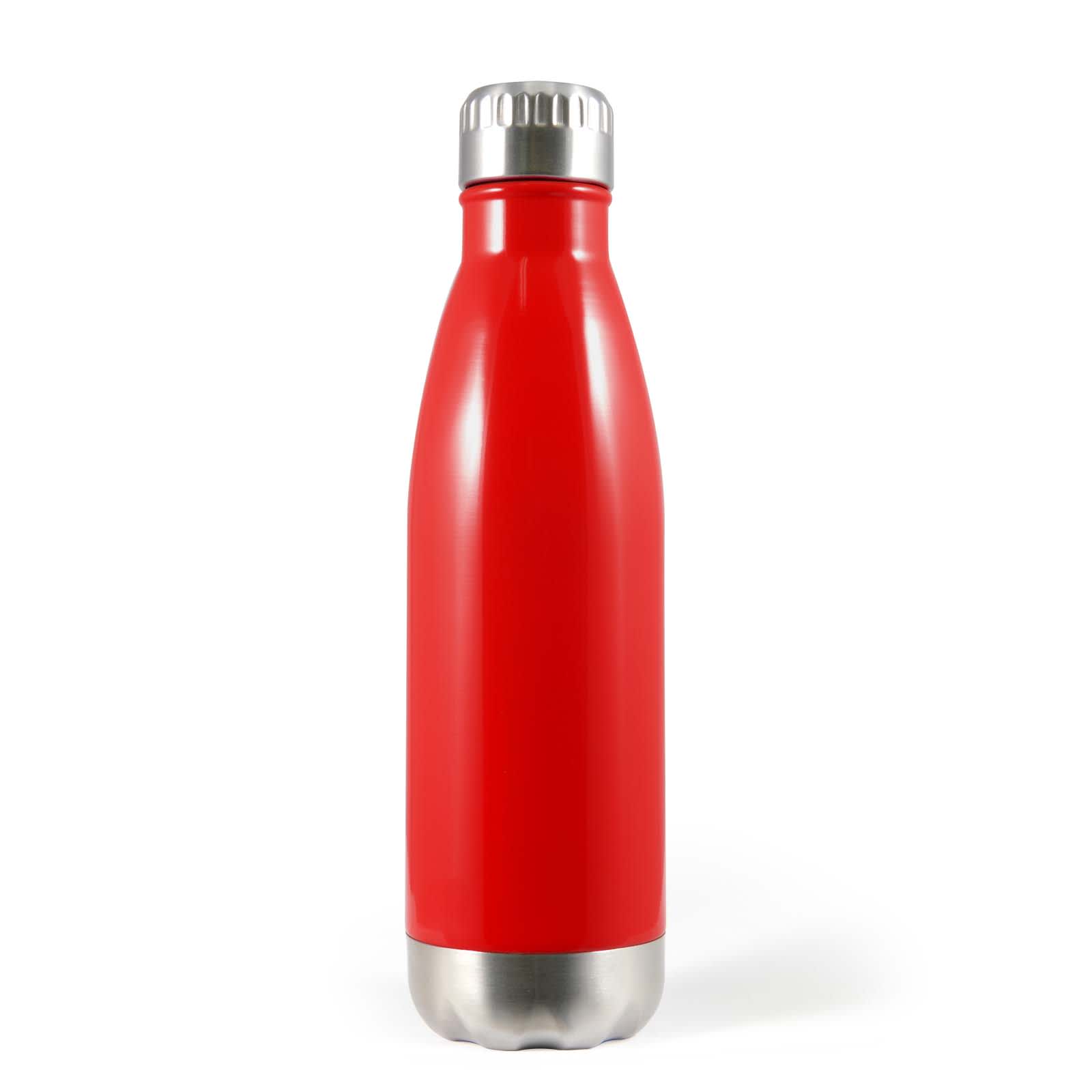 Soda Stainless Steel Drink Bottle - LL6974 Image Red