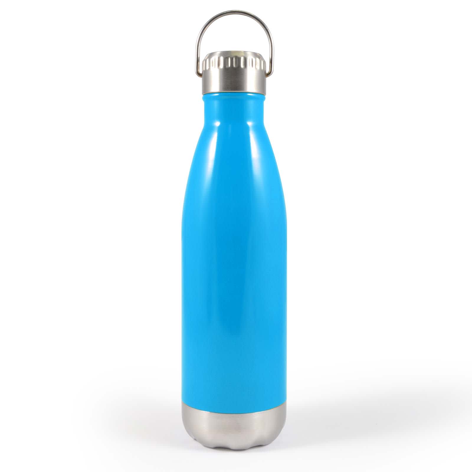 Soda Vacuum Bottle with Hanger Lid - LL6978 Image Light Blue