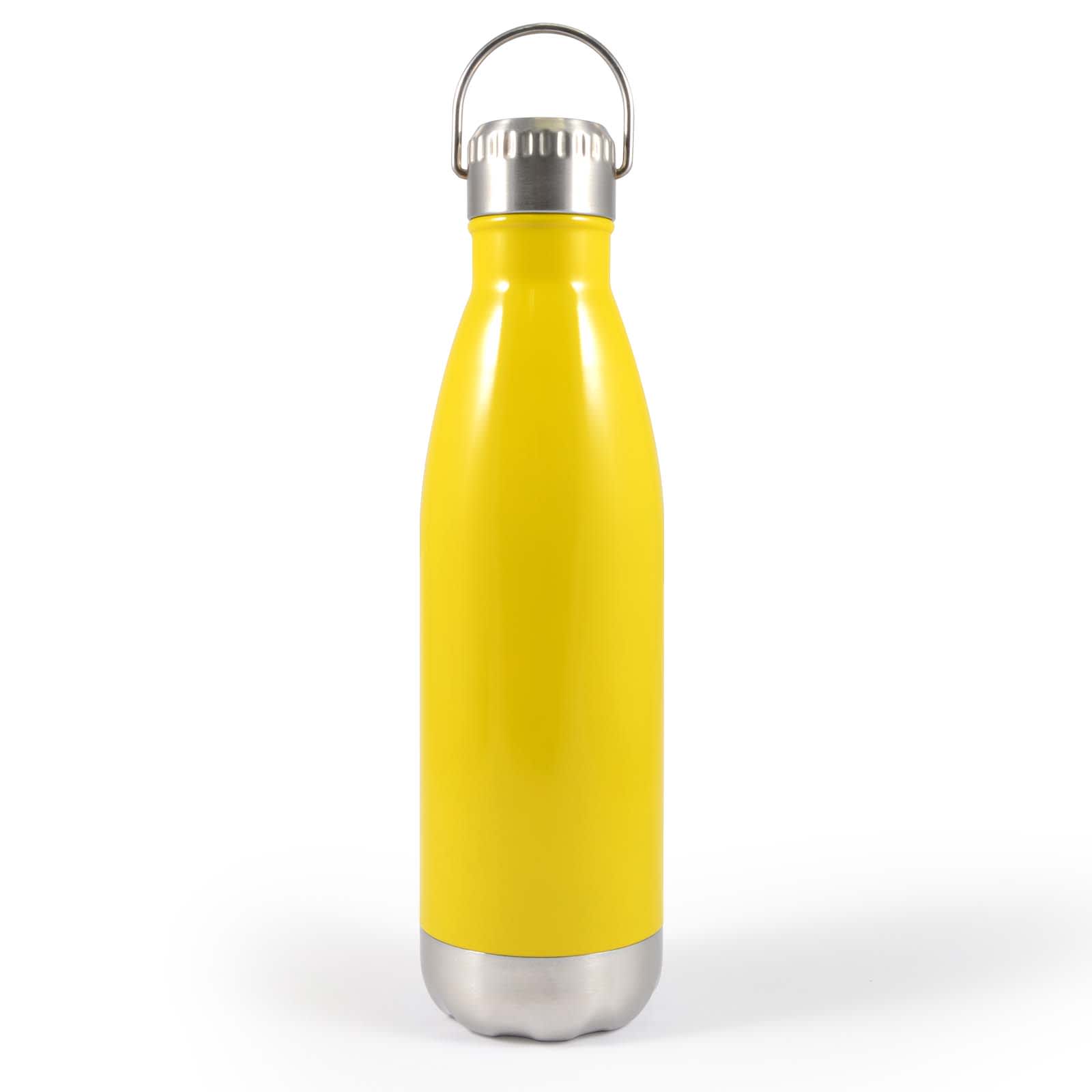 Soda Vacuum Bottle with Hanger Lid - LL6978 Image Yellow
