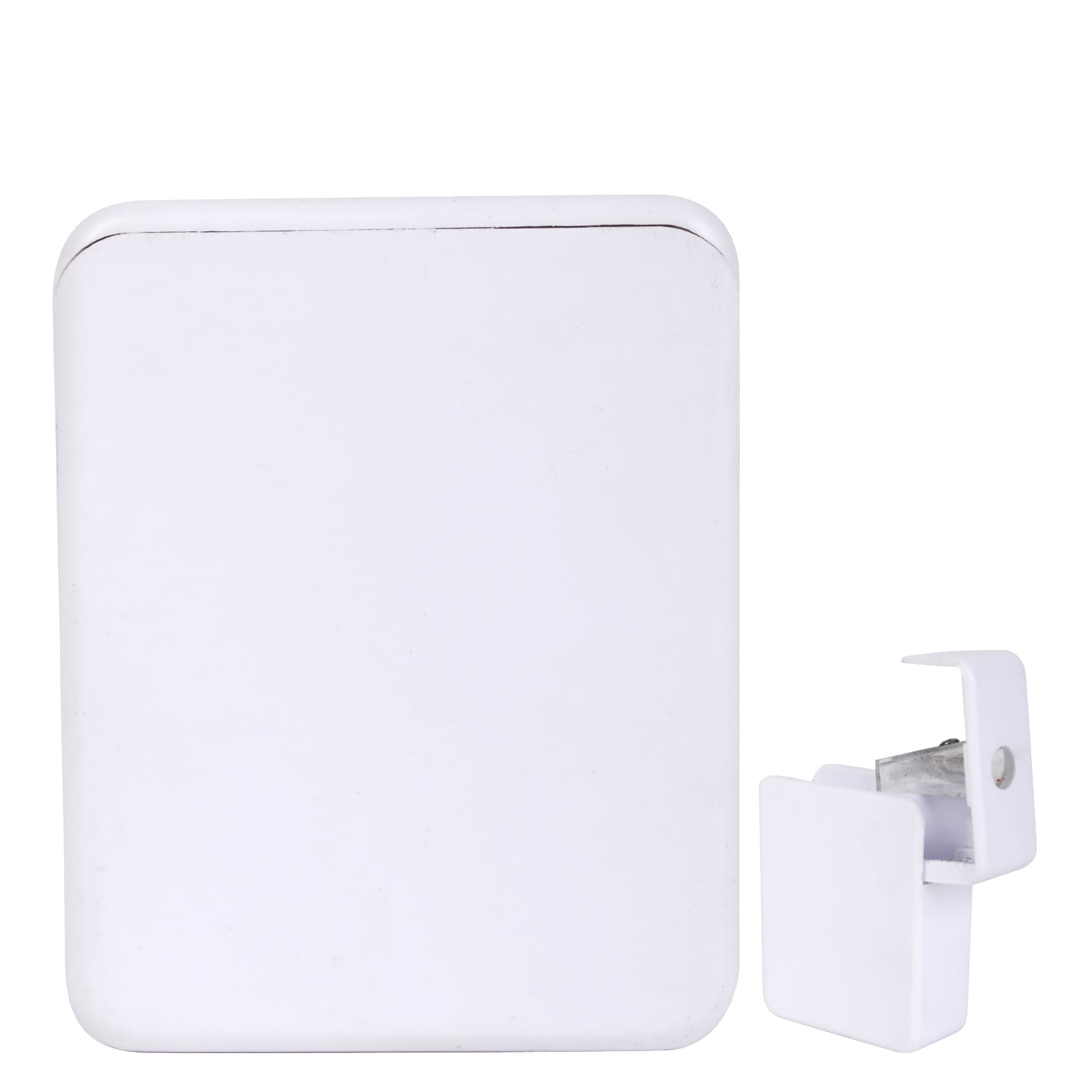 Rectangular Pencil Sharpener - LL72 Image White