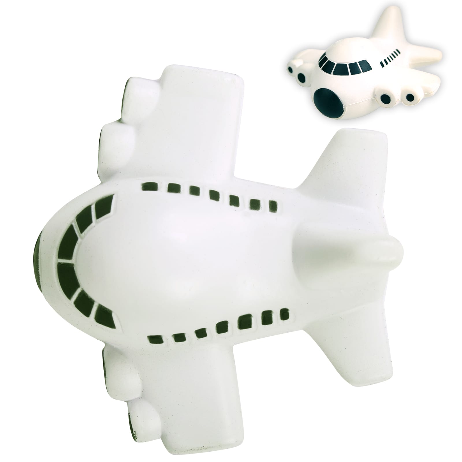 Plane Stress Reliever - LL747 Image White/Grey/Black