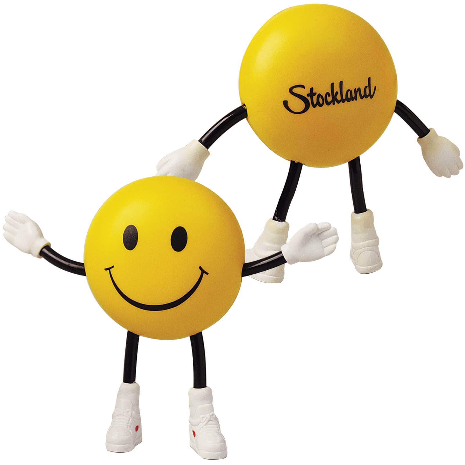 Smile Guy with Bendy Arms & Legs Stress Reliever