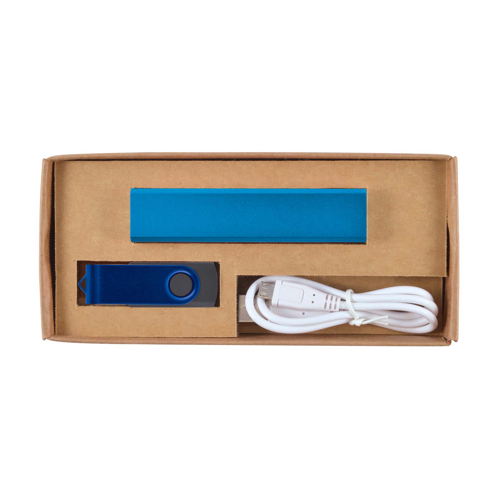 Infinity Cardboard Gift Set - LL8435 Image Dark Blue
