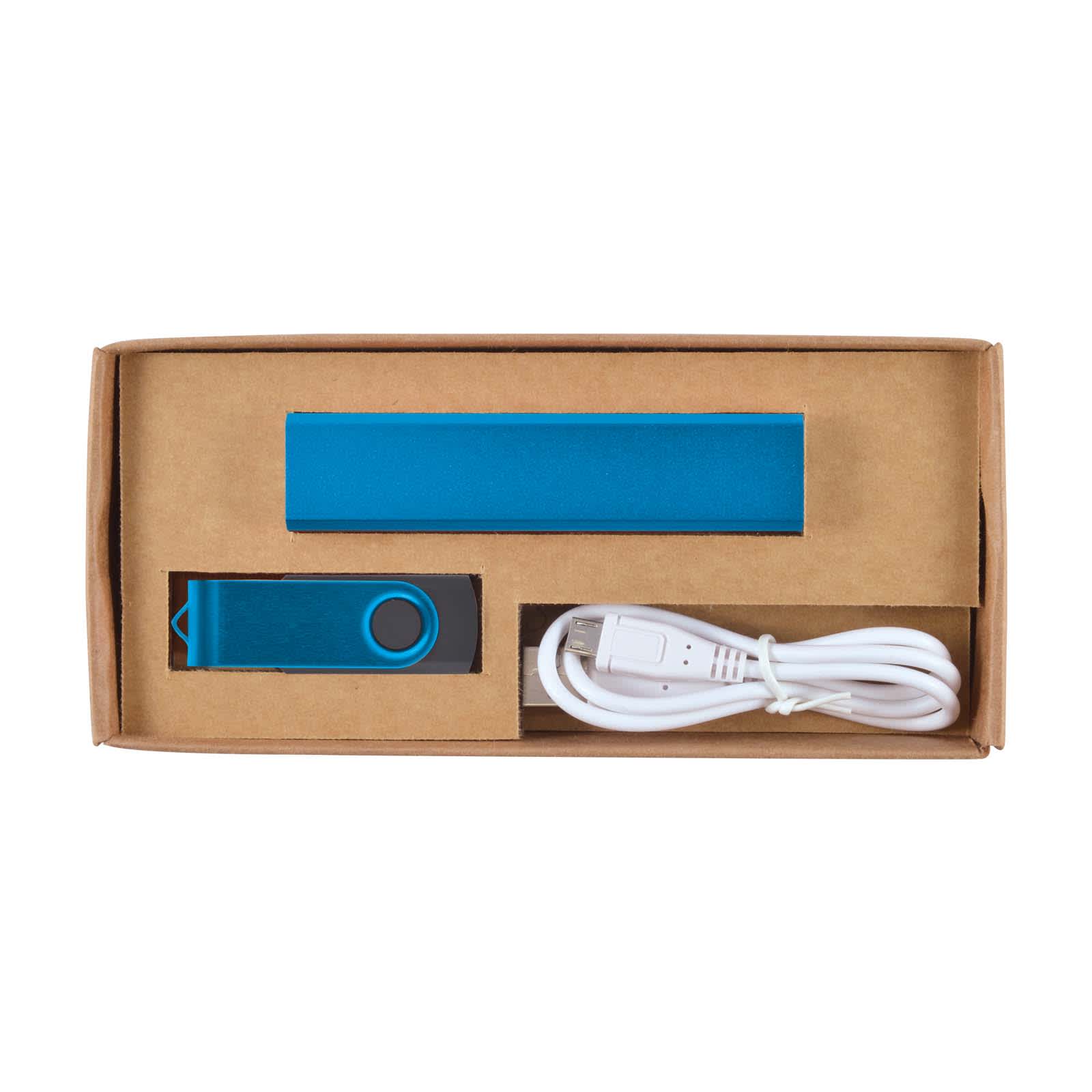 Infinity Cardboard Gift Set - LL8435 Image Light Blue