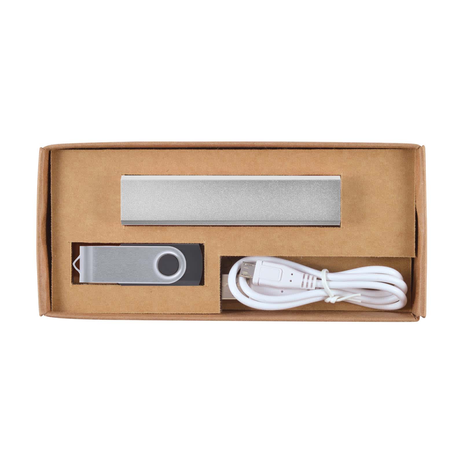 Infinity Cardboard Gift Set - LL8435 Image Silver