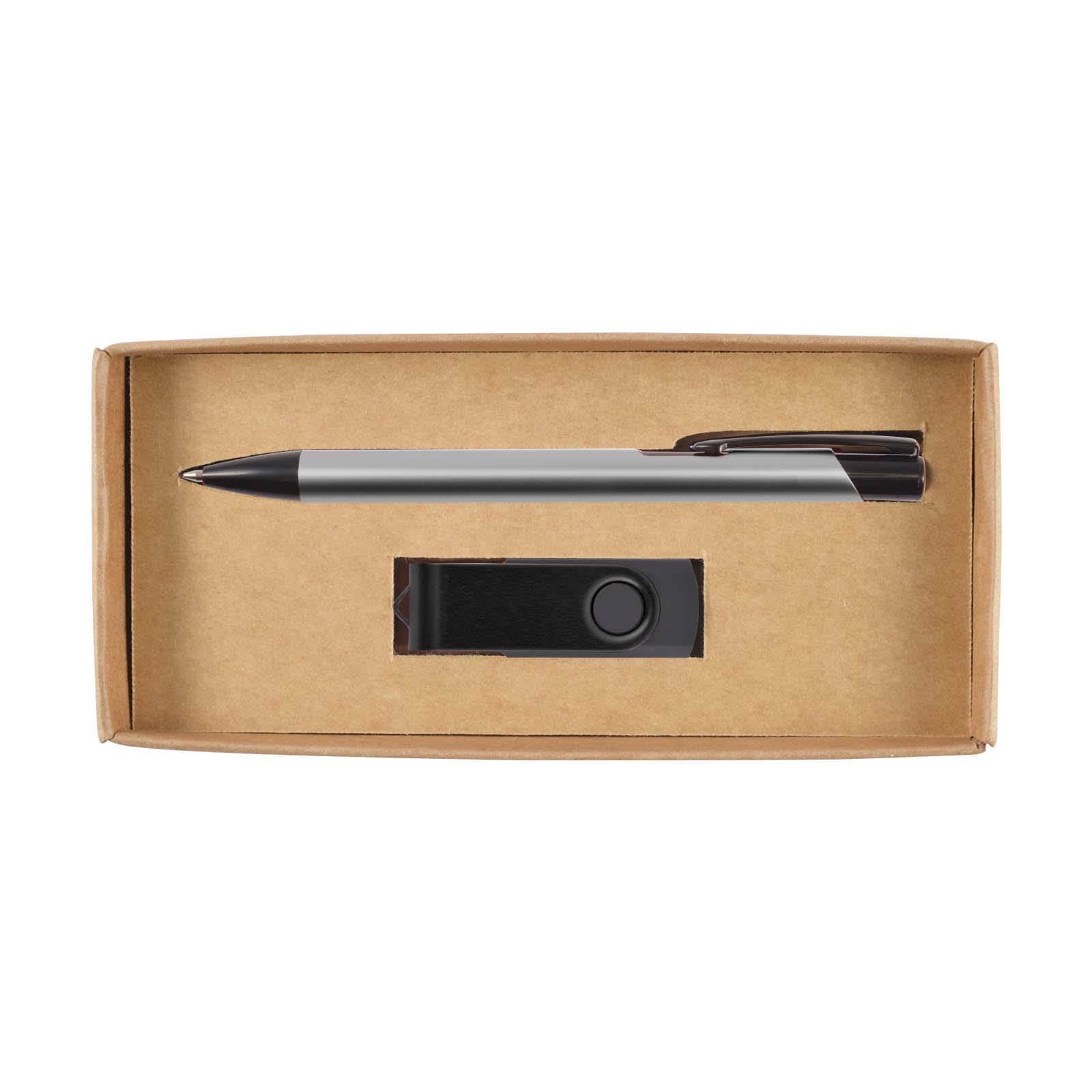 Cape Cardboard Gift Set - LL8436 Image Gunmetal