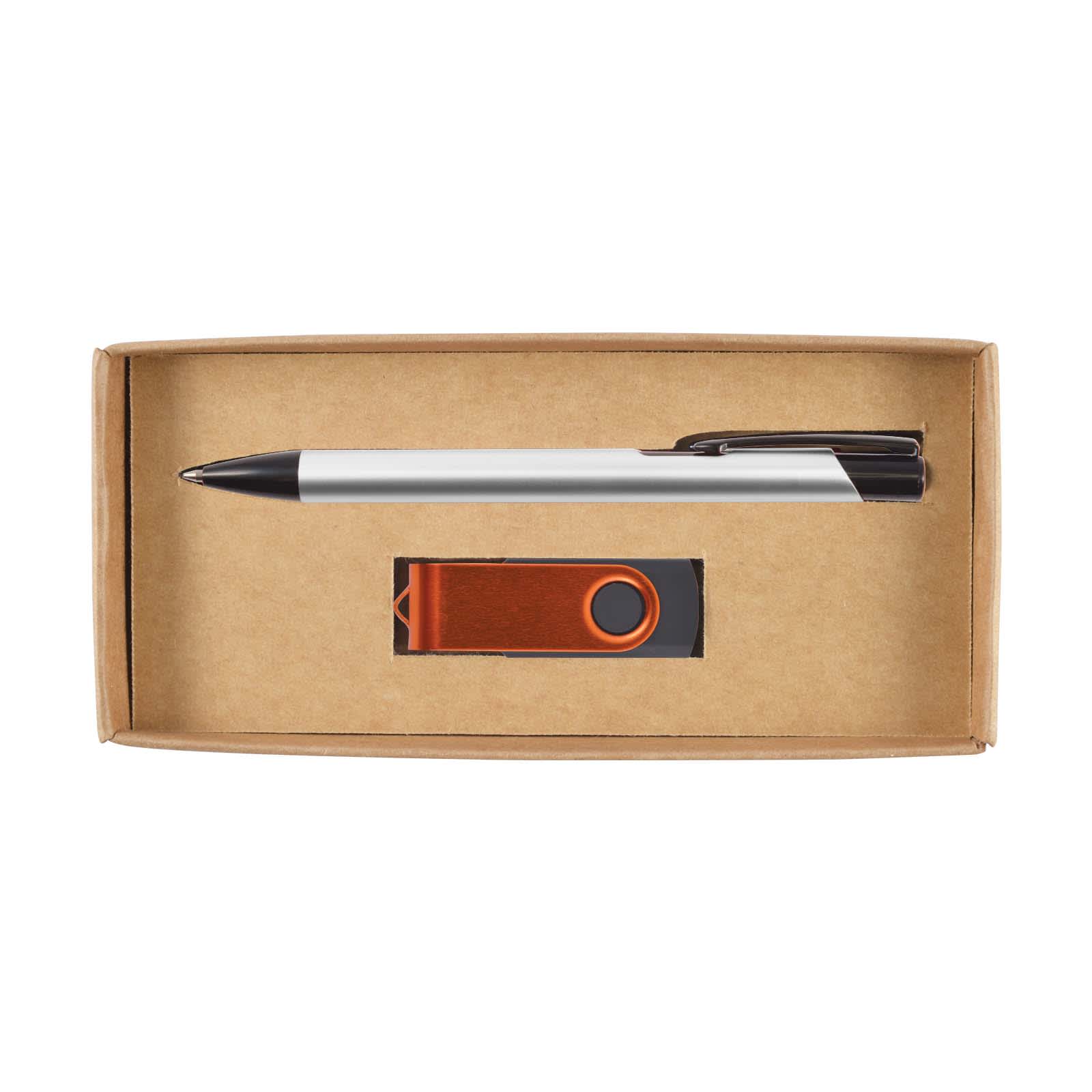 Cape Cardboard Gift Set - LL8436 Image Orange