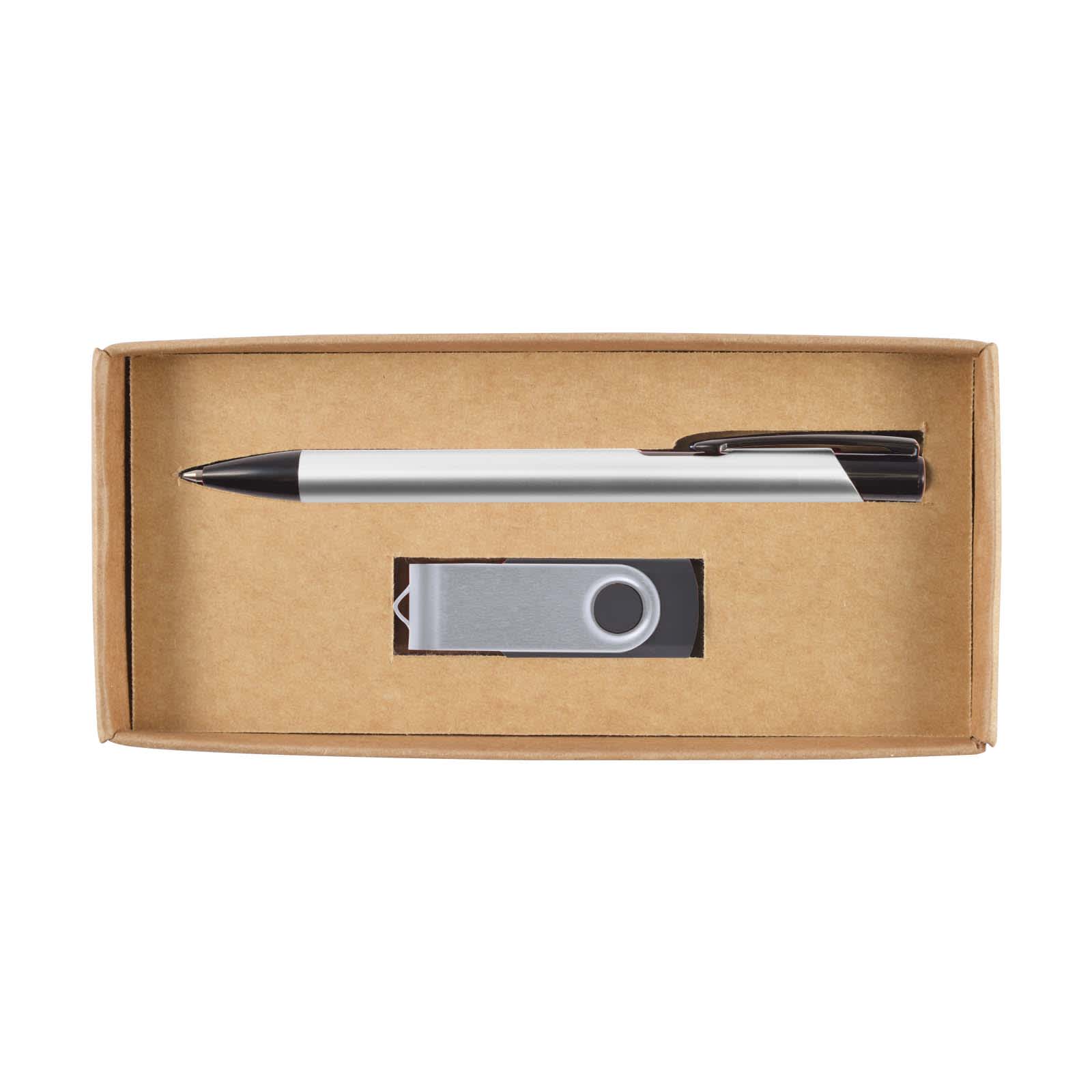 Cape Cardboard Gift Set - LL8436 Image Silver