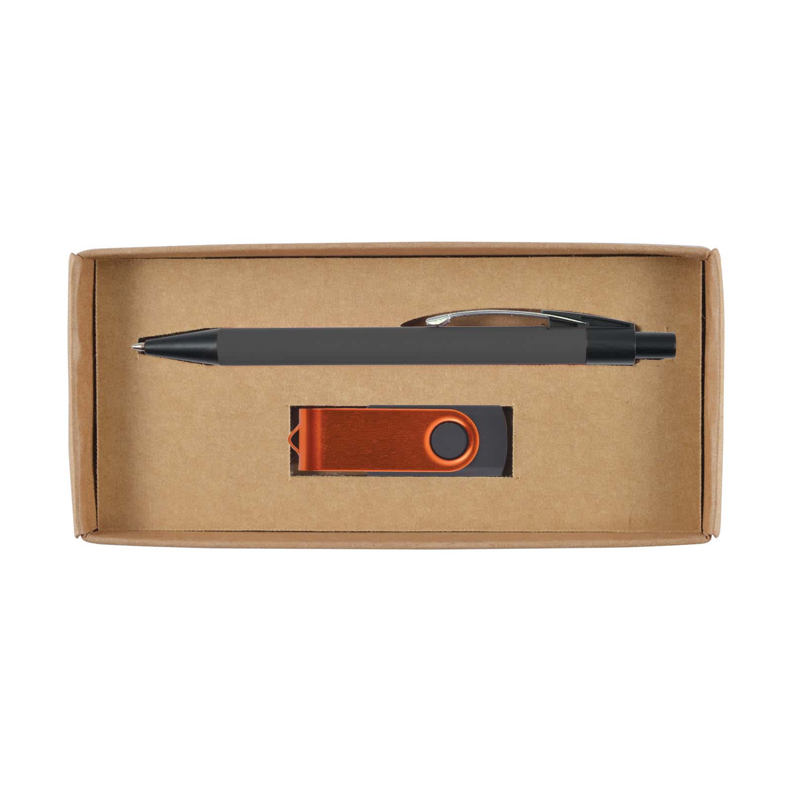 Charter Cardboard Gift Set - LL8438 Image Orange