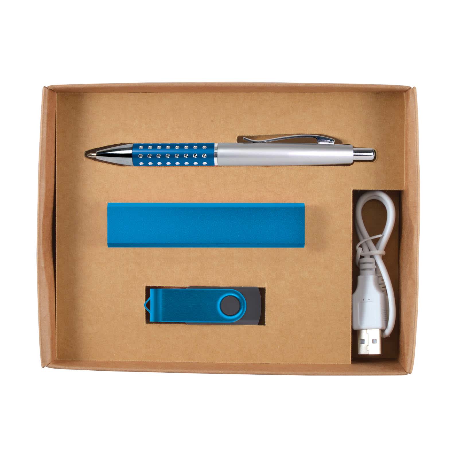 Carnival Cardboard Gift Set - LL8443 Image Light Blue