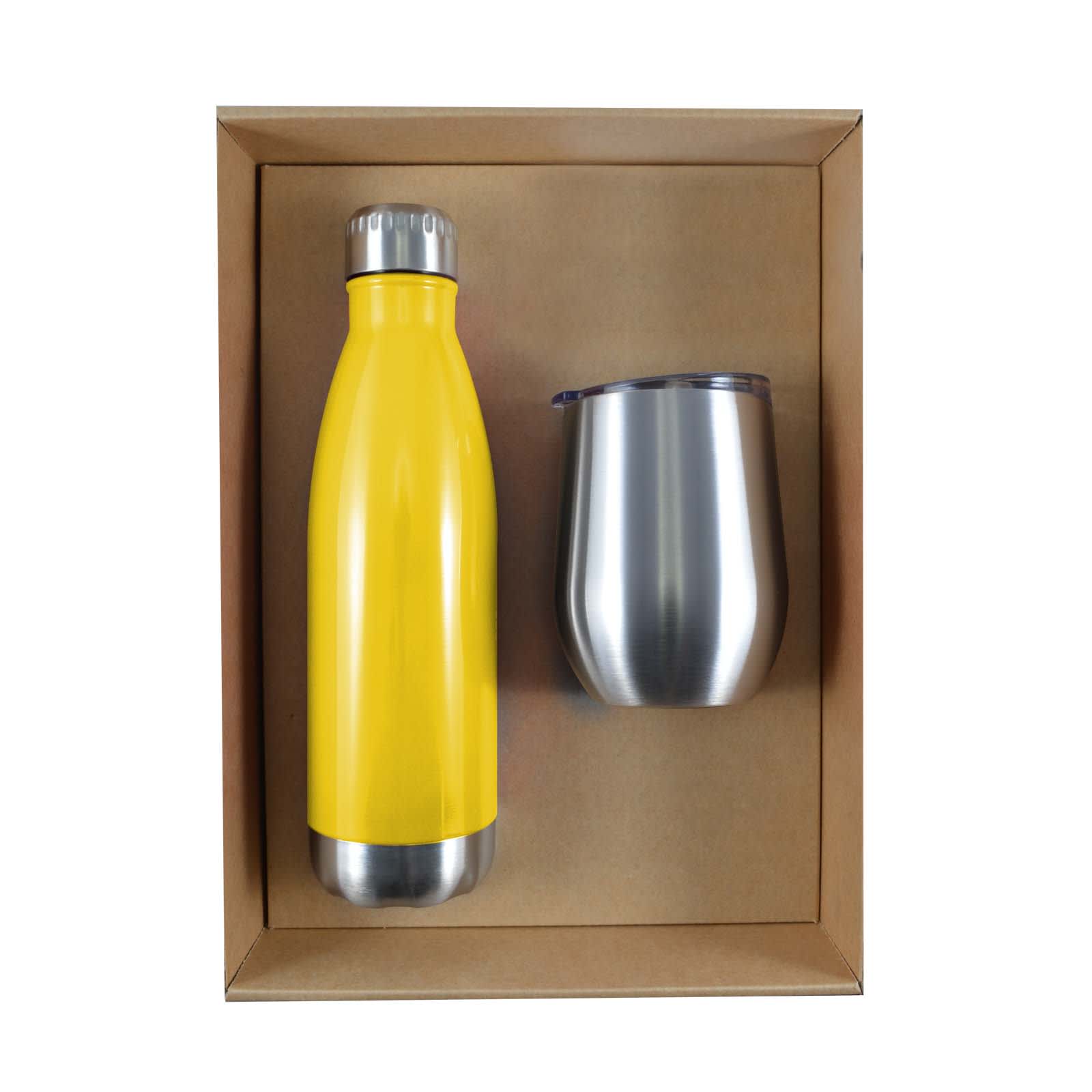 Pura Cardboard Gift Set - LL8451 Image Yellow