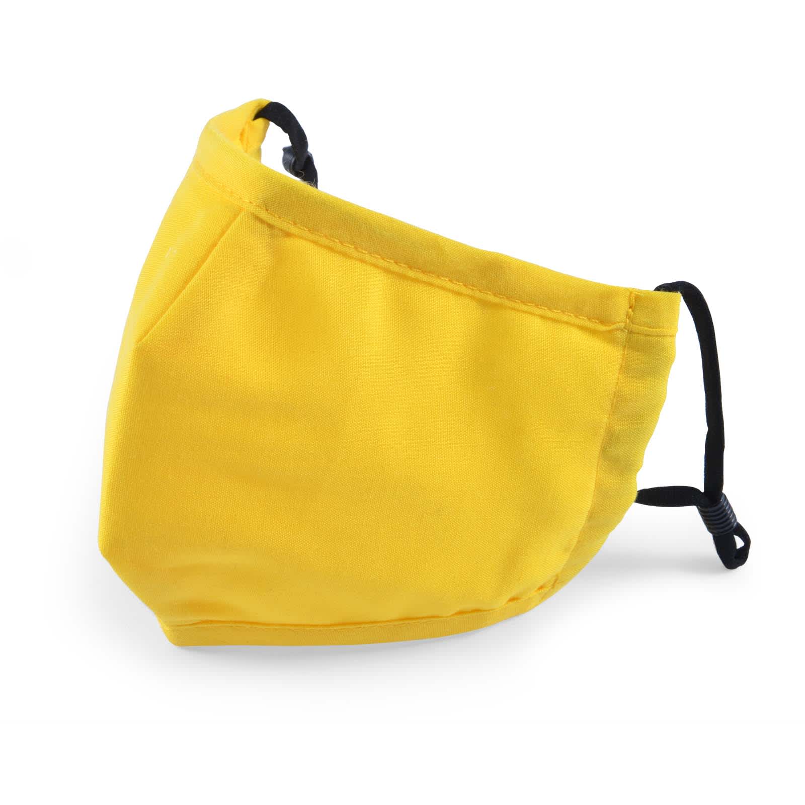 4 Pack - Children's Face Masks - LL8956 Image Yellow