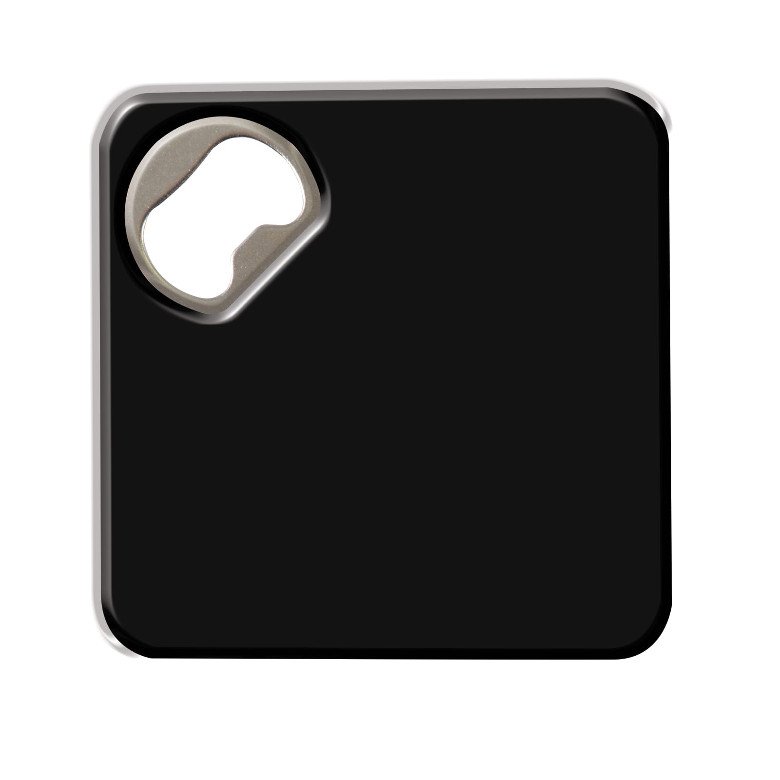 Quench Bottle Opener / Coaster - LL9360 Image Black