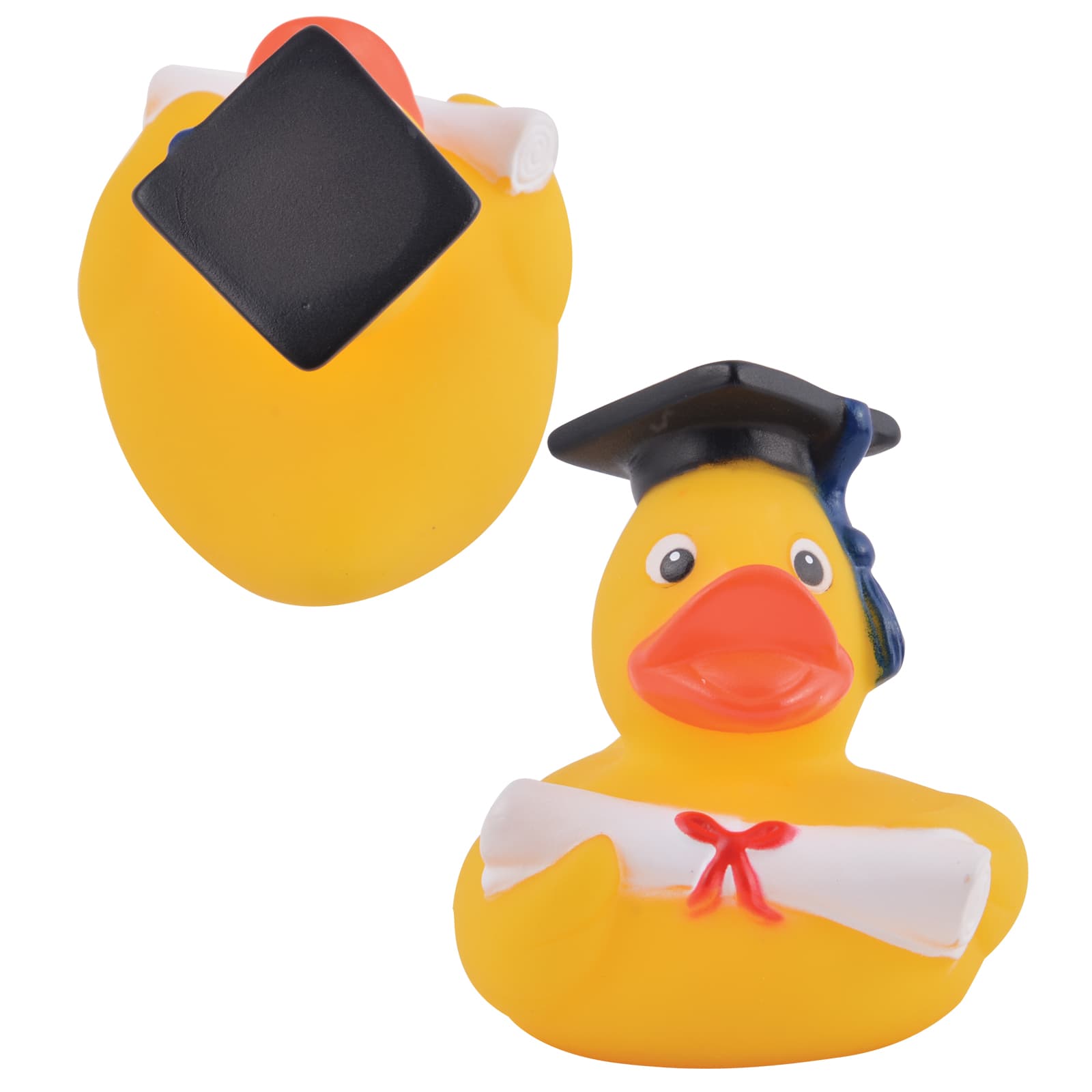 Graduate PVC Bath Duck - LN1034 Image Yellow