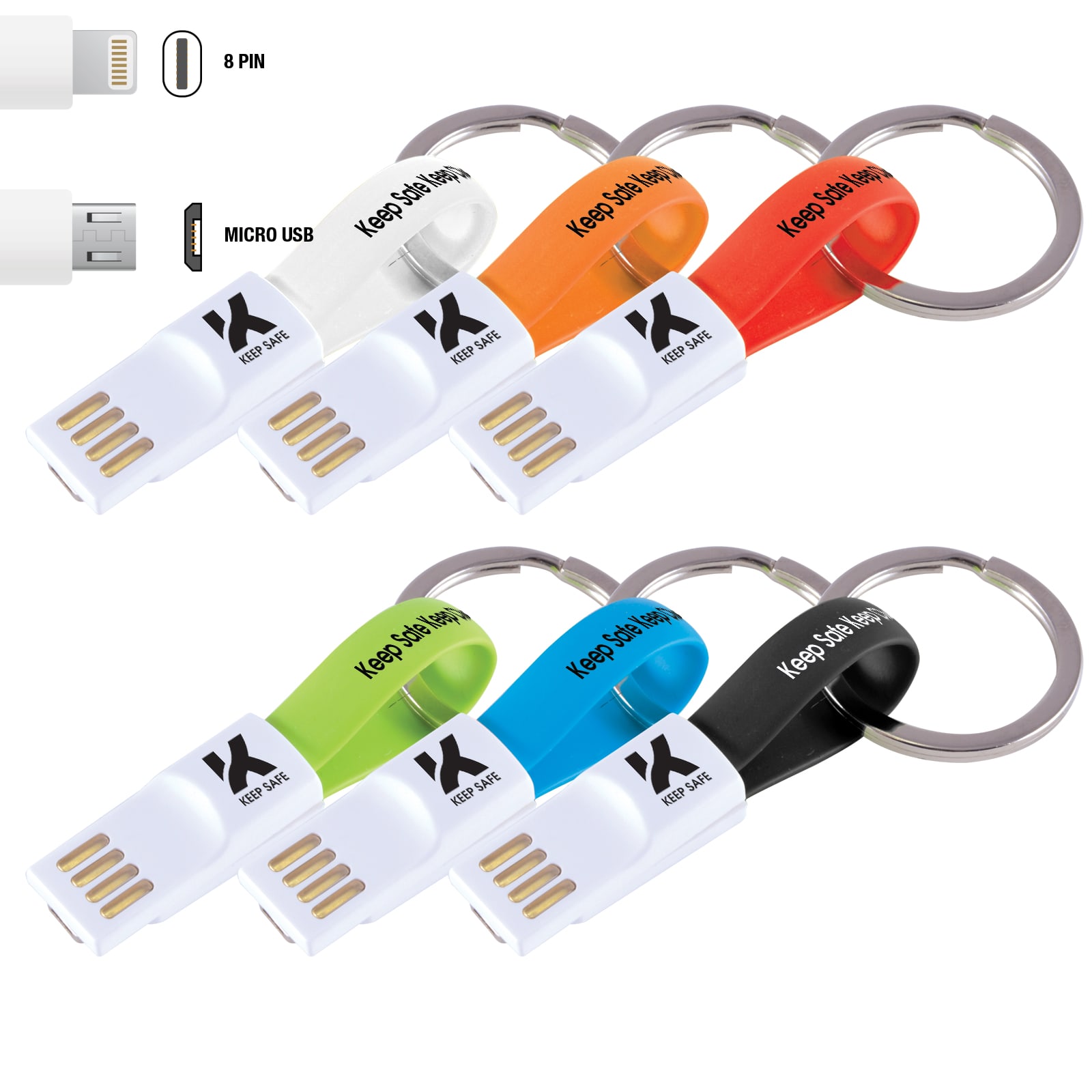 2 in1 Magnetic Charging Cable – Android and IOS