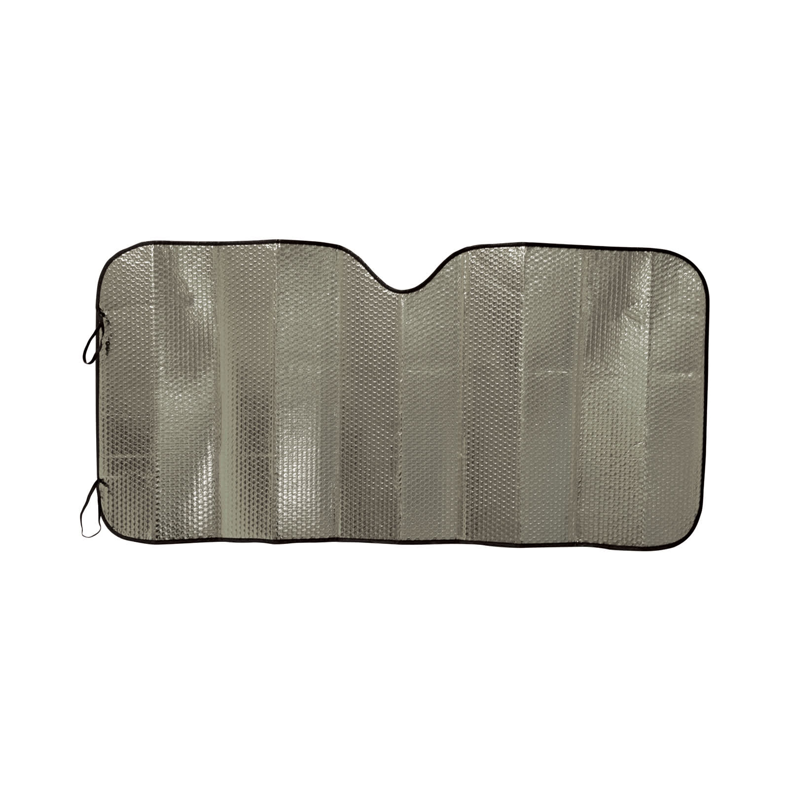 Concertina Metallic Car Sun Shade - LN9105 Image Silver