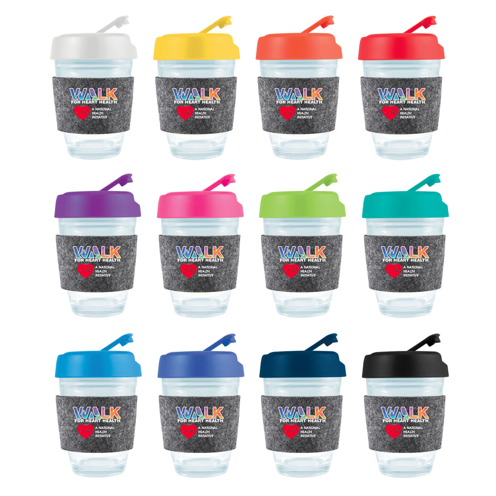 Alternative view of Vienna Coffee Cup / Flip Lid / RPET Band