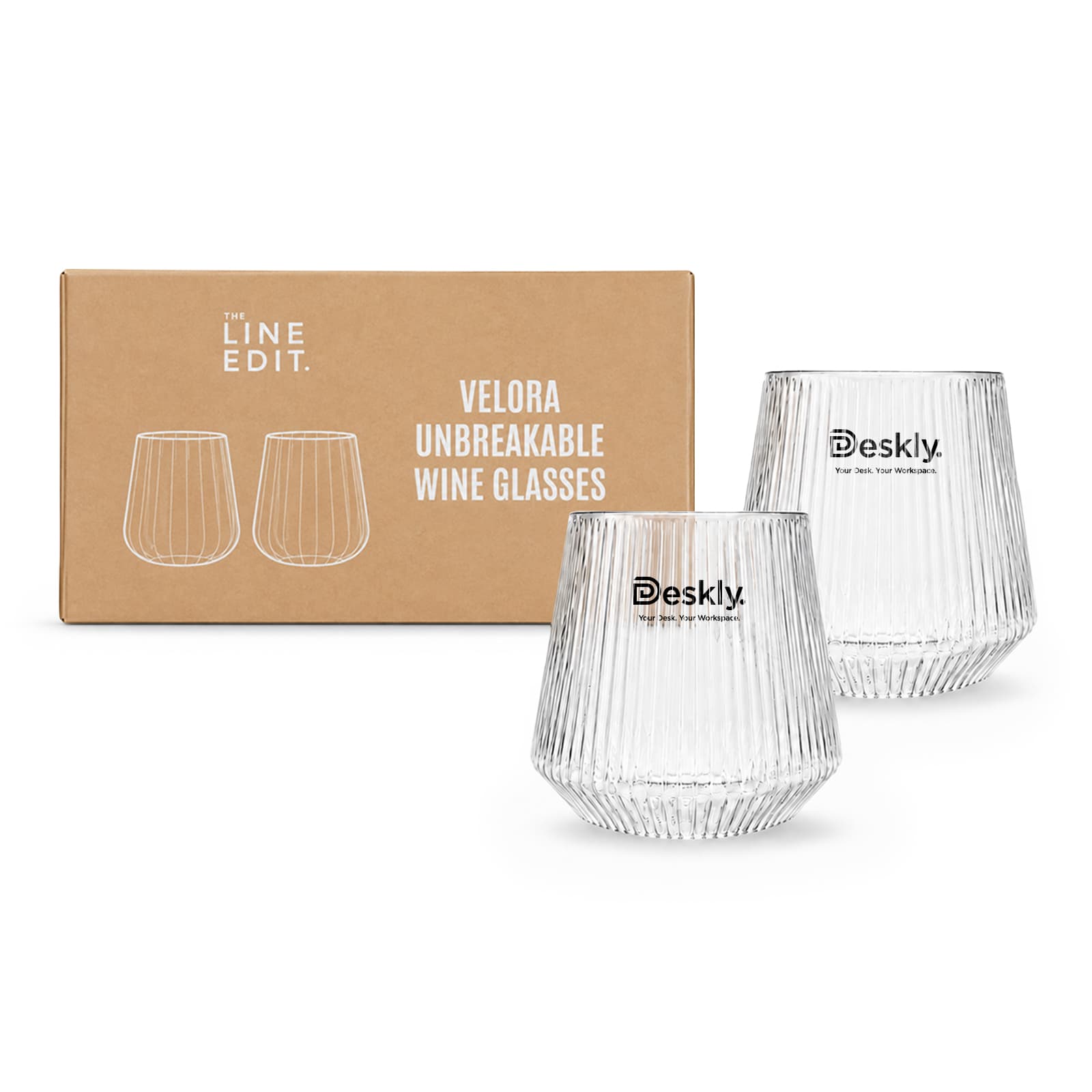 Velora Tumbler Gift Set by The Line Edit. promotional product