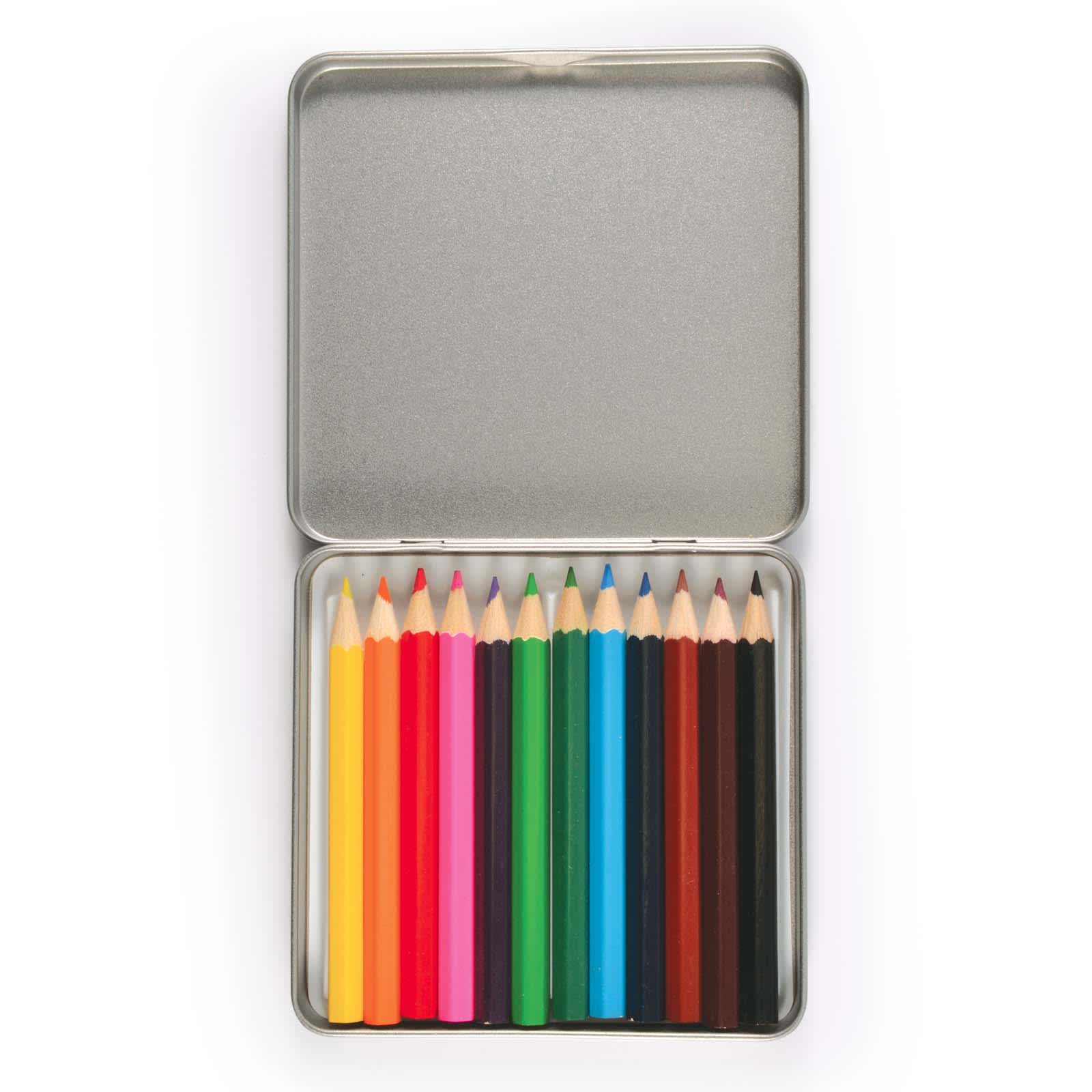 Doodle 12 Pencils in Tin - LL1295 Image