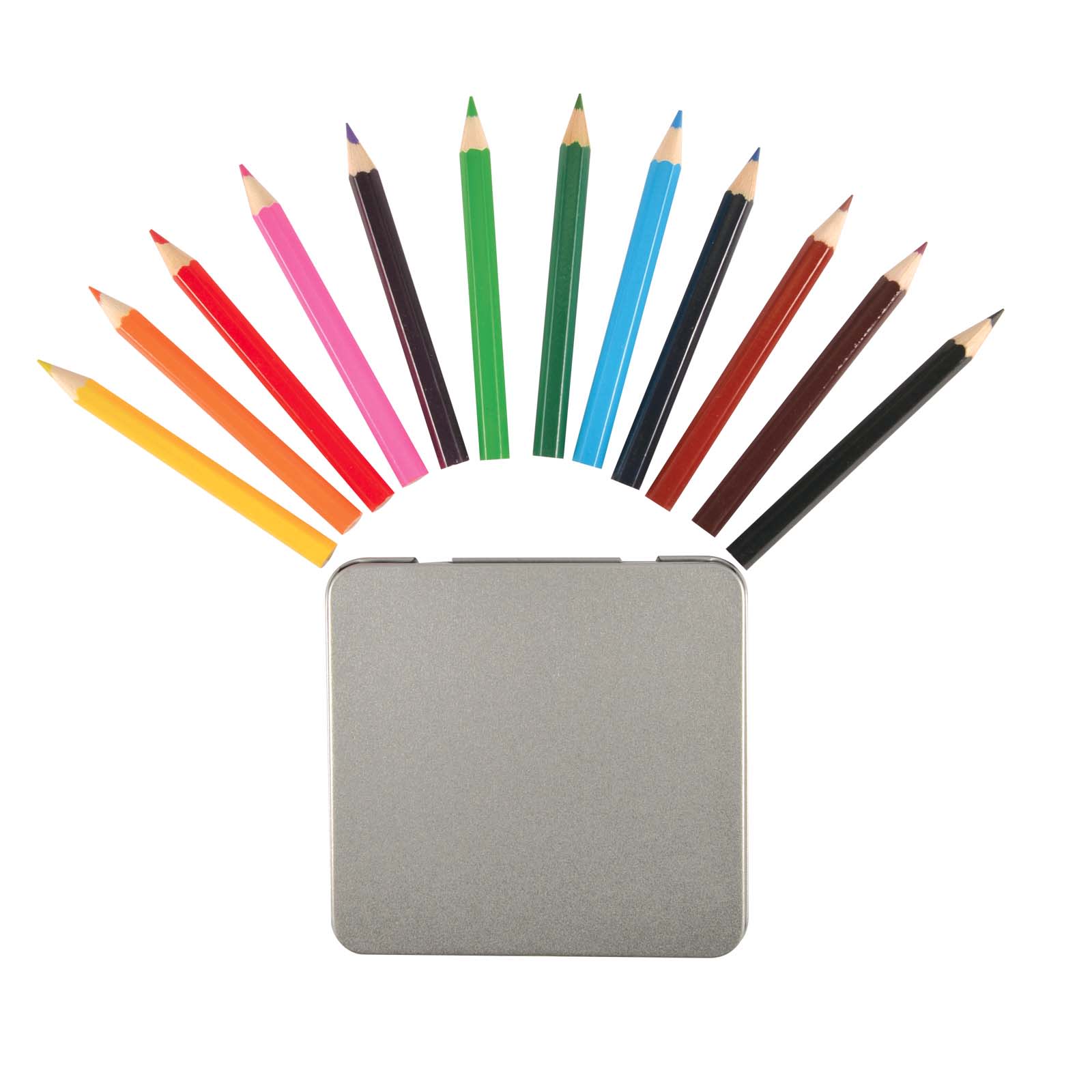 Doodle 12 Pencils in Tin - LL1295 Image