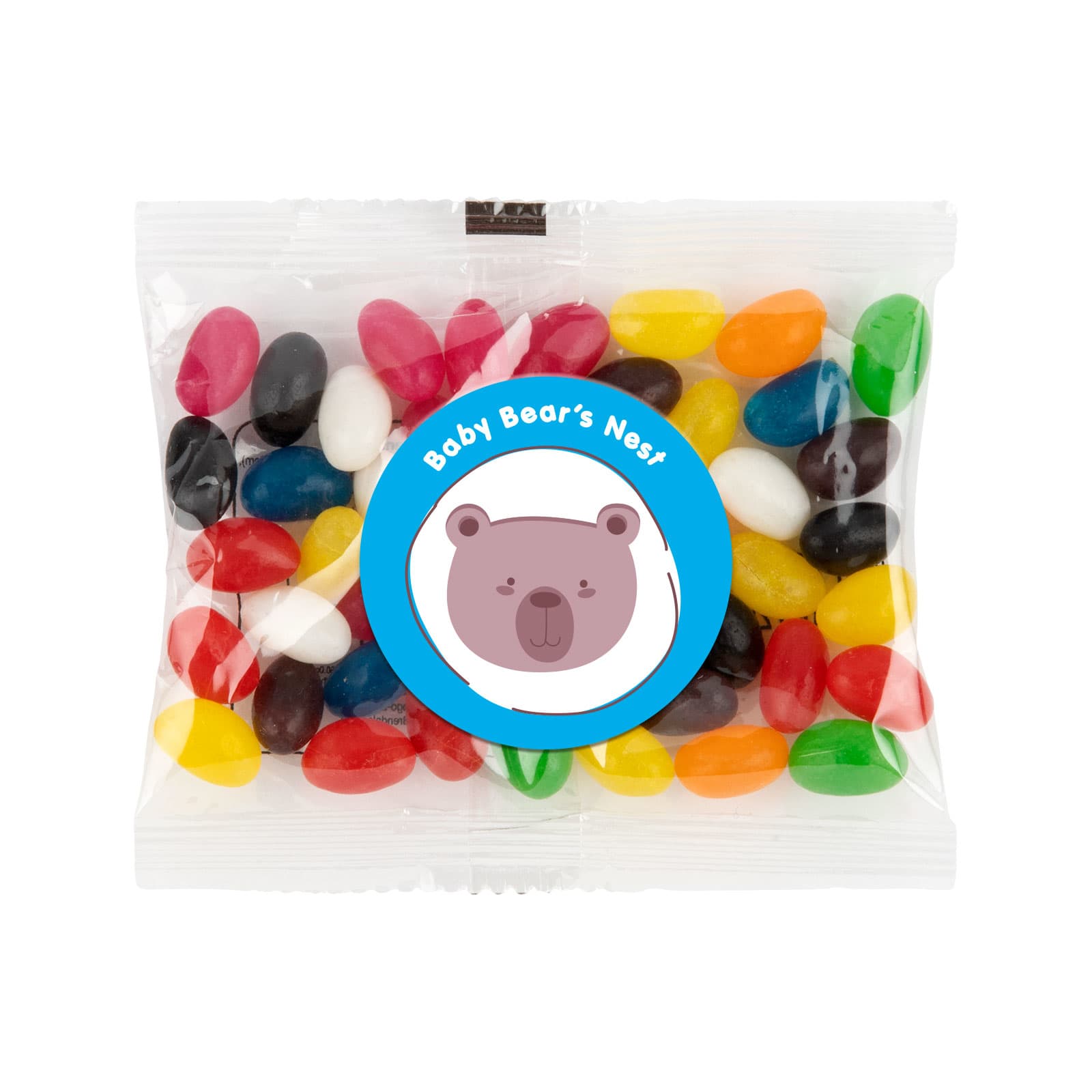 Assorted Colour Mini Jelly Beans in 50 Gram Cello Bag - image 4