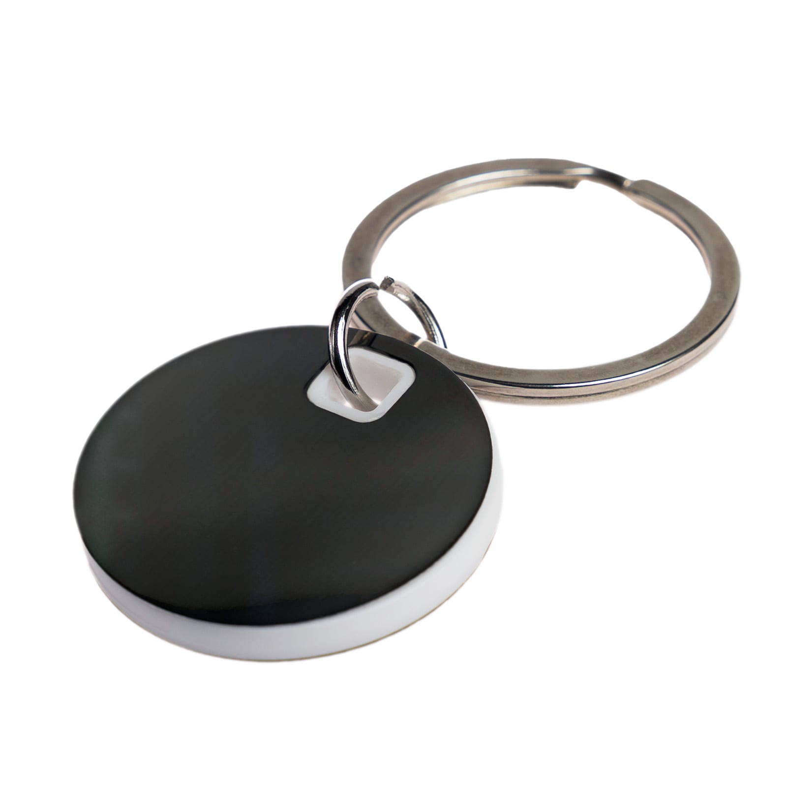 Circle Stainless Steel Keytag